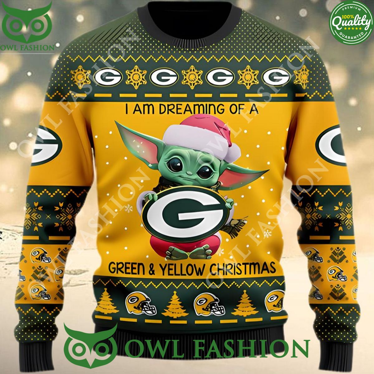 baby yoda green bay packers ugly christmas sweater jumper 1 Xuqpt.jpg