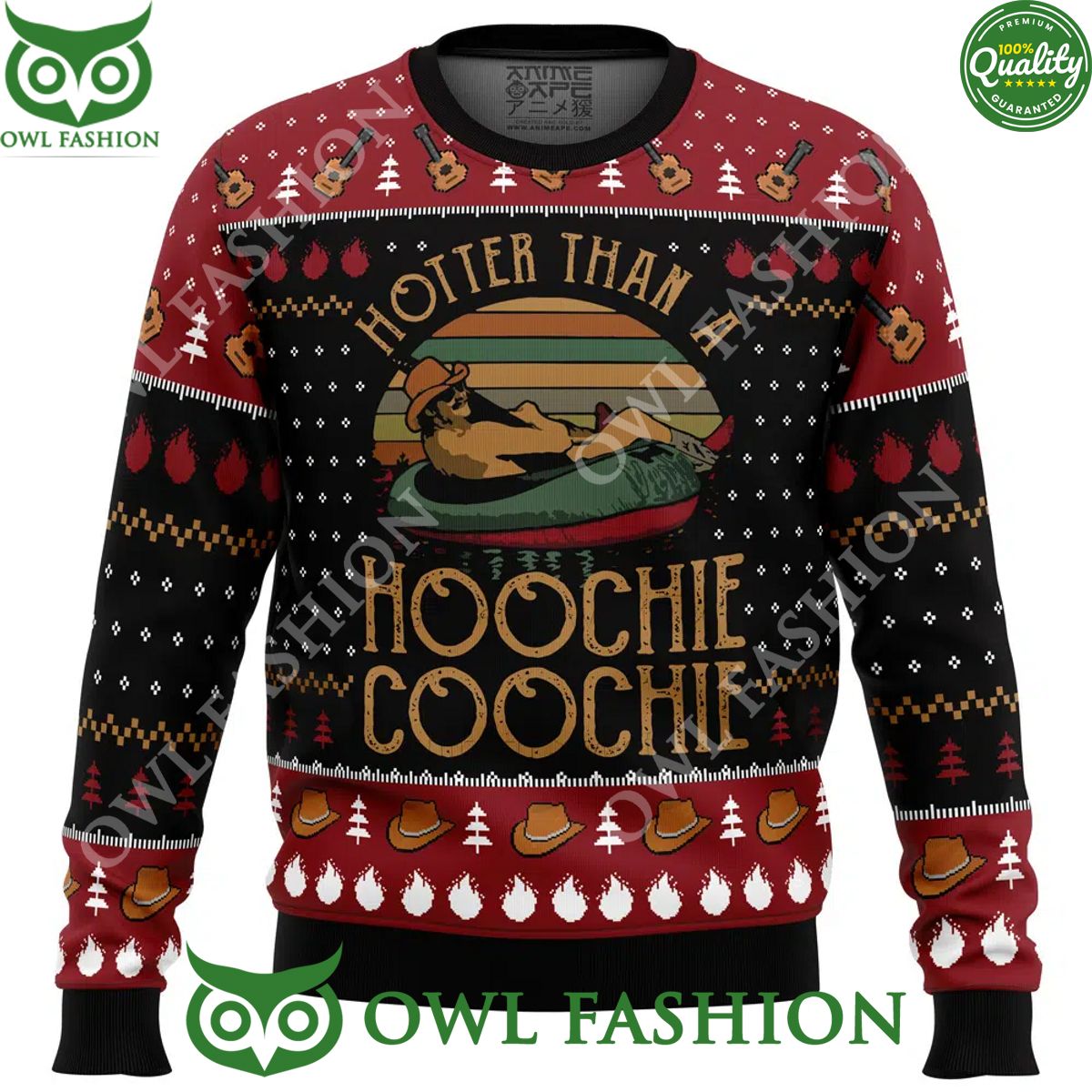 Chattahoochee Alan Jackson Ugly Christmas Sweater Jumper Mesmerising