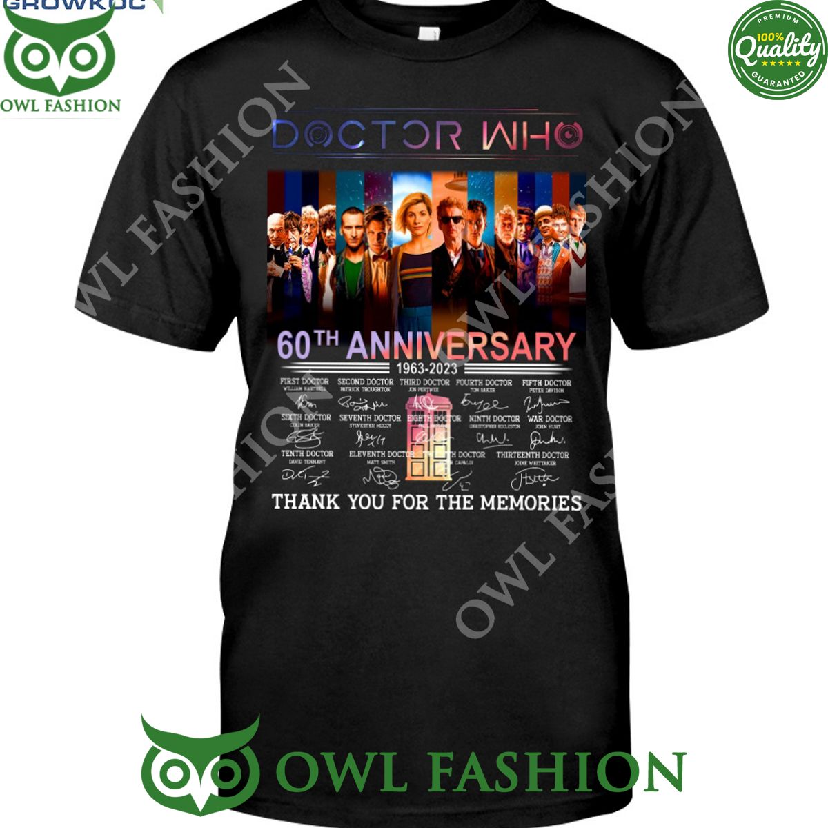 doctor who 60th anniversary 1963 2023 thank you for the memories t shirt 1 rJoaX.jpg