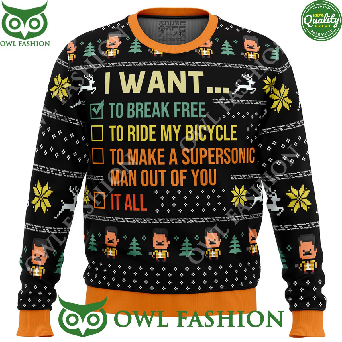 i want to break free queen ugly christmas sweater jumper 1 iNnvl.jpg