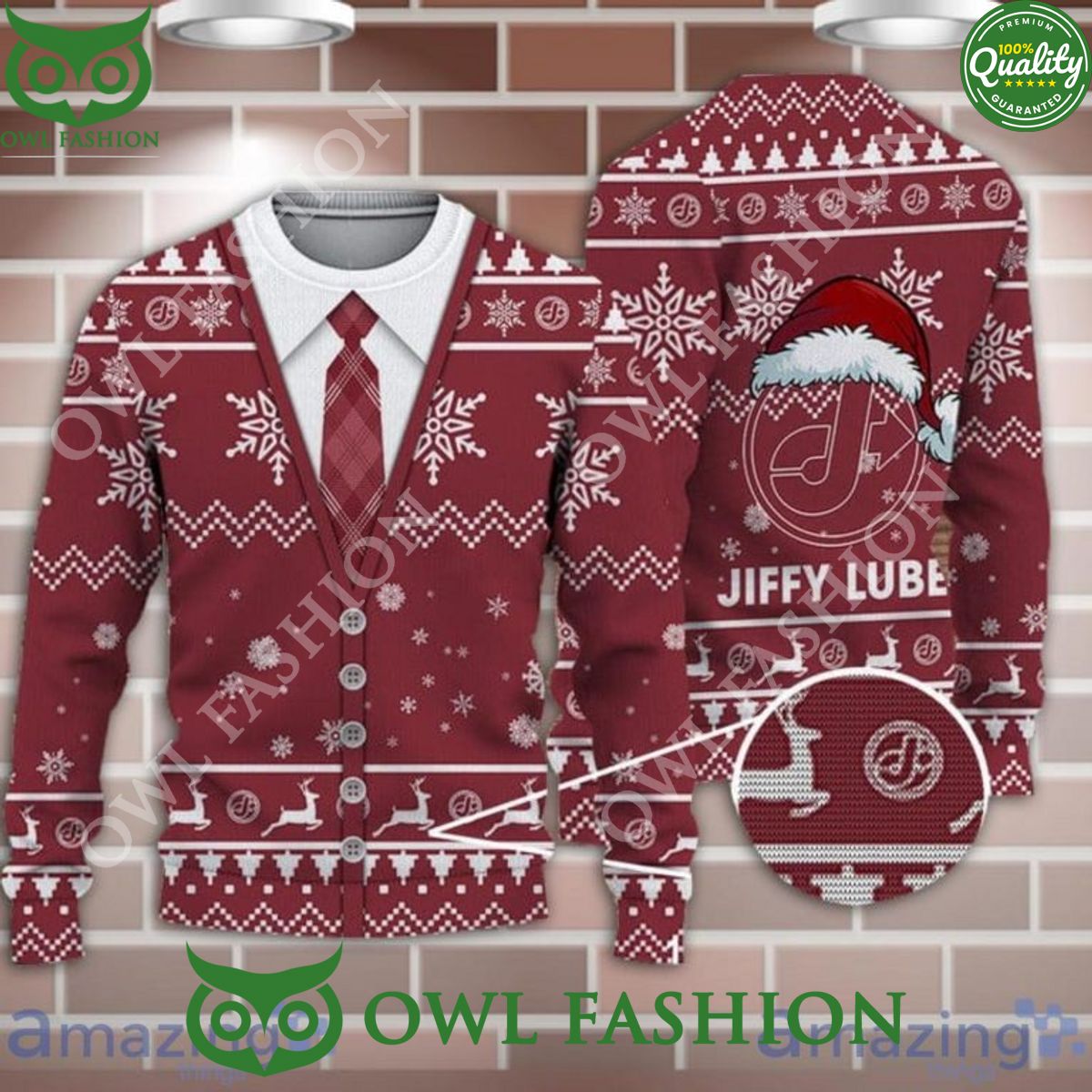 jiffy lube santahat pattern christmas ugly sweater jumper 1 DmVwe.jpg