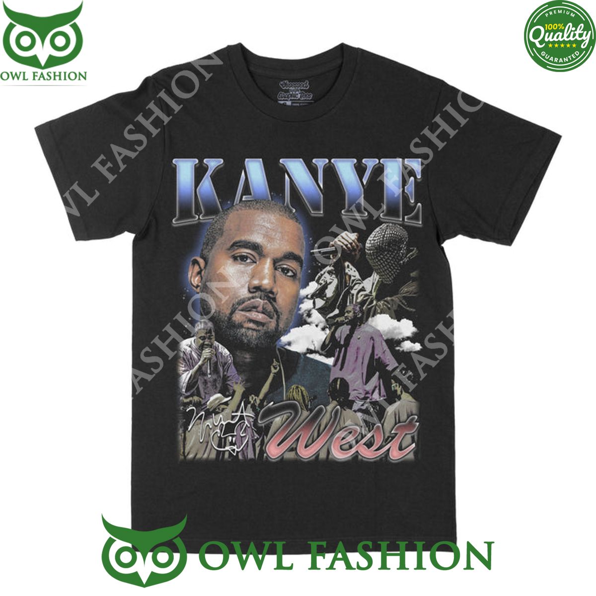 kanye west rapper singer football shirt Nice elegant click