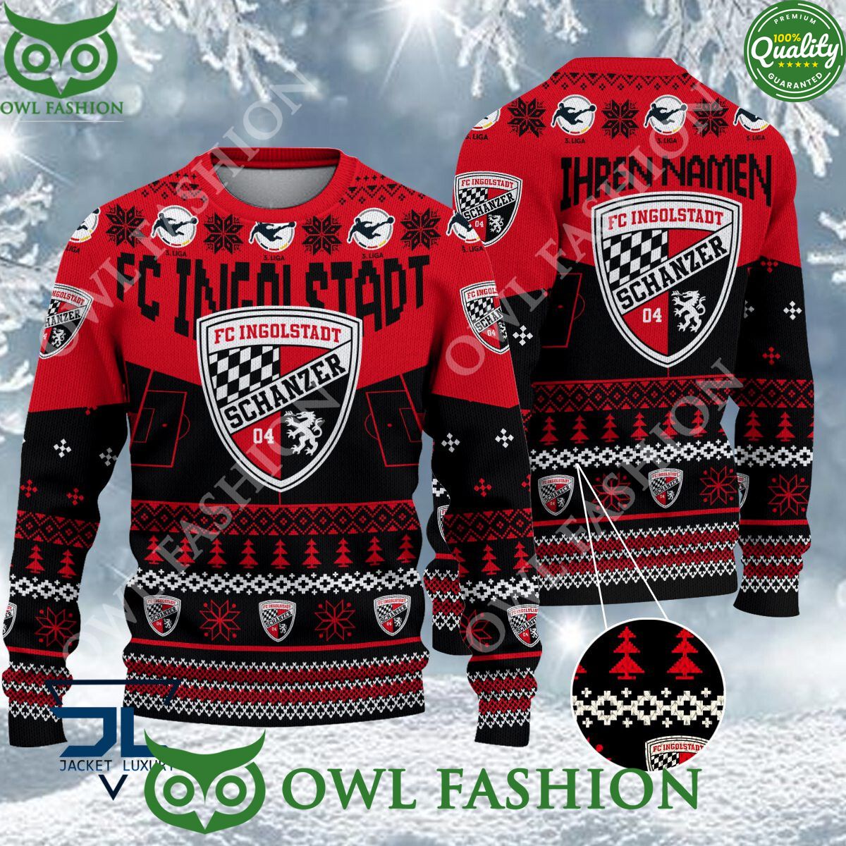 Limited 2023 FC Ingolstadt For Fans Ugly Sweater Jumper My friends!