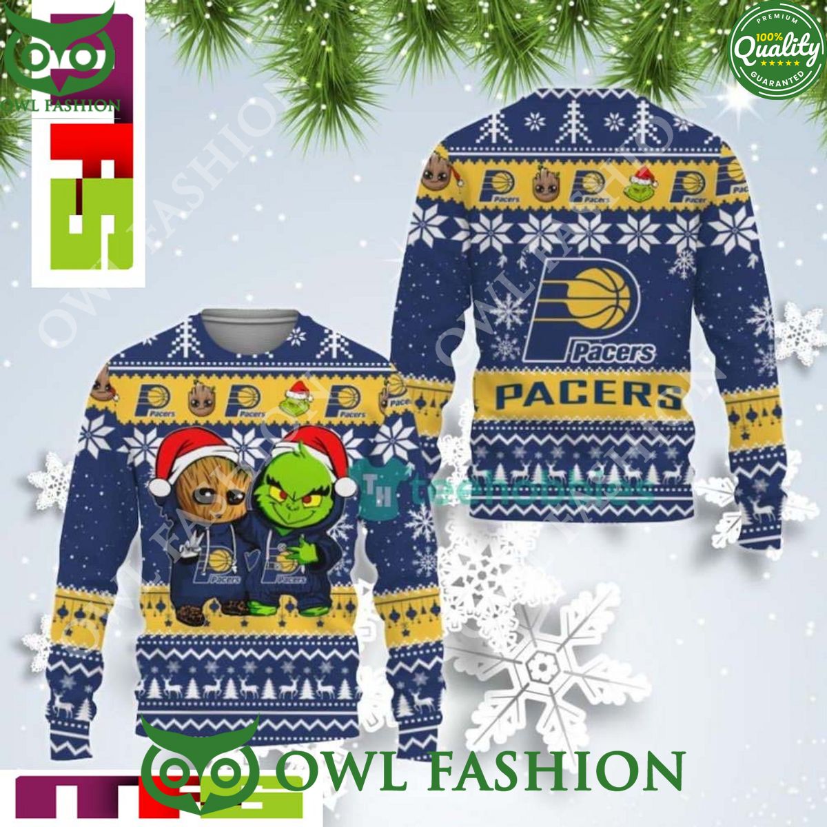 nba indiana pacers baby groot and grinch best friends ugly christmas sweater 2023 1 Vzp4Z.jpg