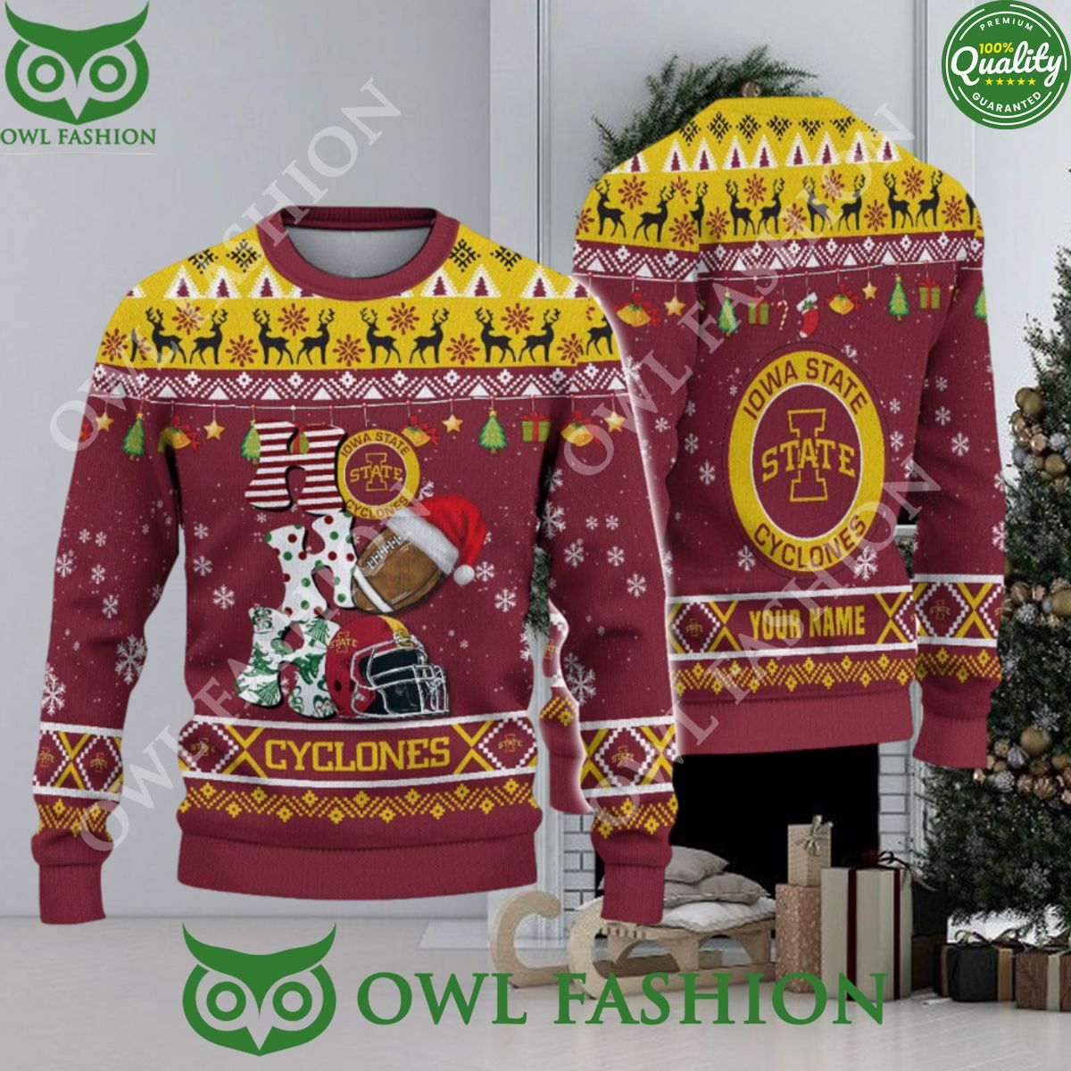 ncaa iowa state cyclones ho ho ho custom ugly christmas sweater jumper 1 Ampmk.jpg