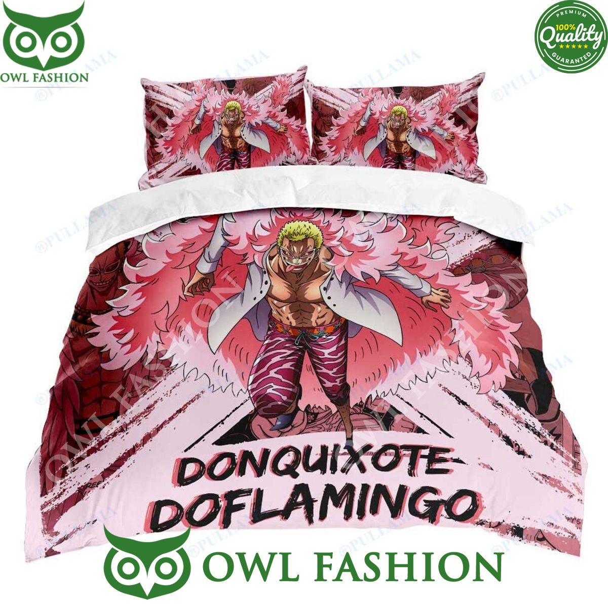 one piece donquixote doflamingo bedding set anime 1 tVBQa.jpg