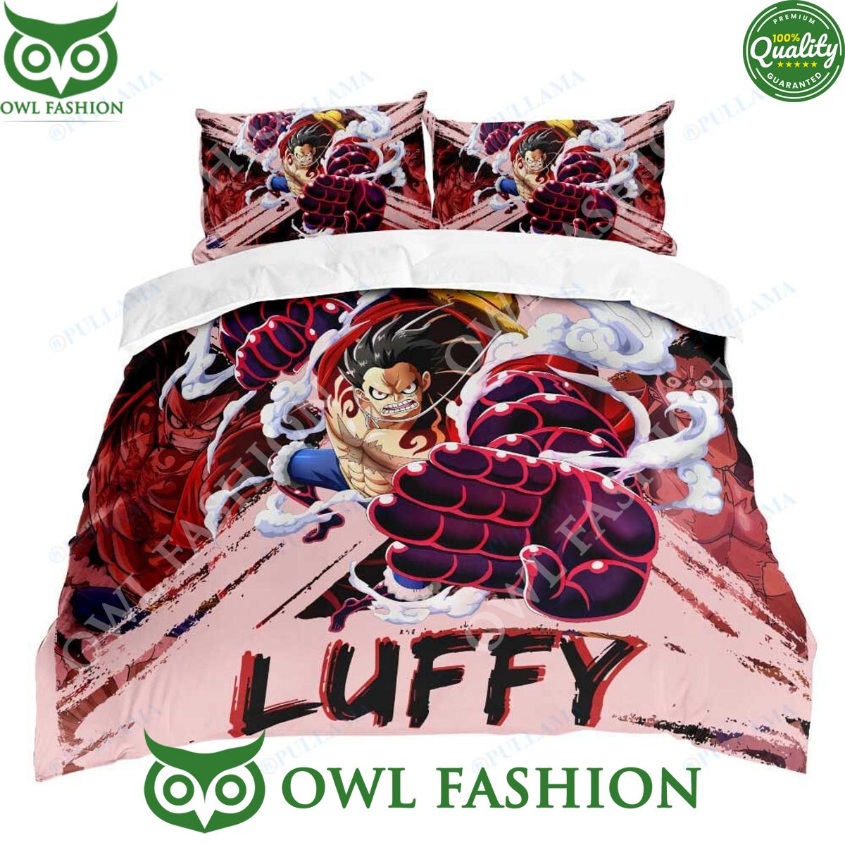 one piece monkey d luffy gear 4 bedding set anime 1 FNnda.jpg