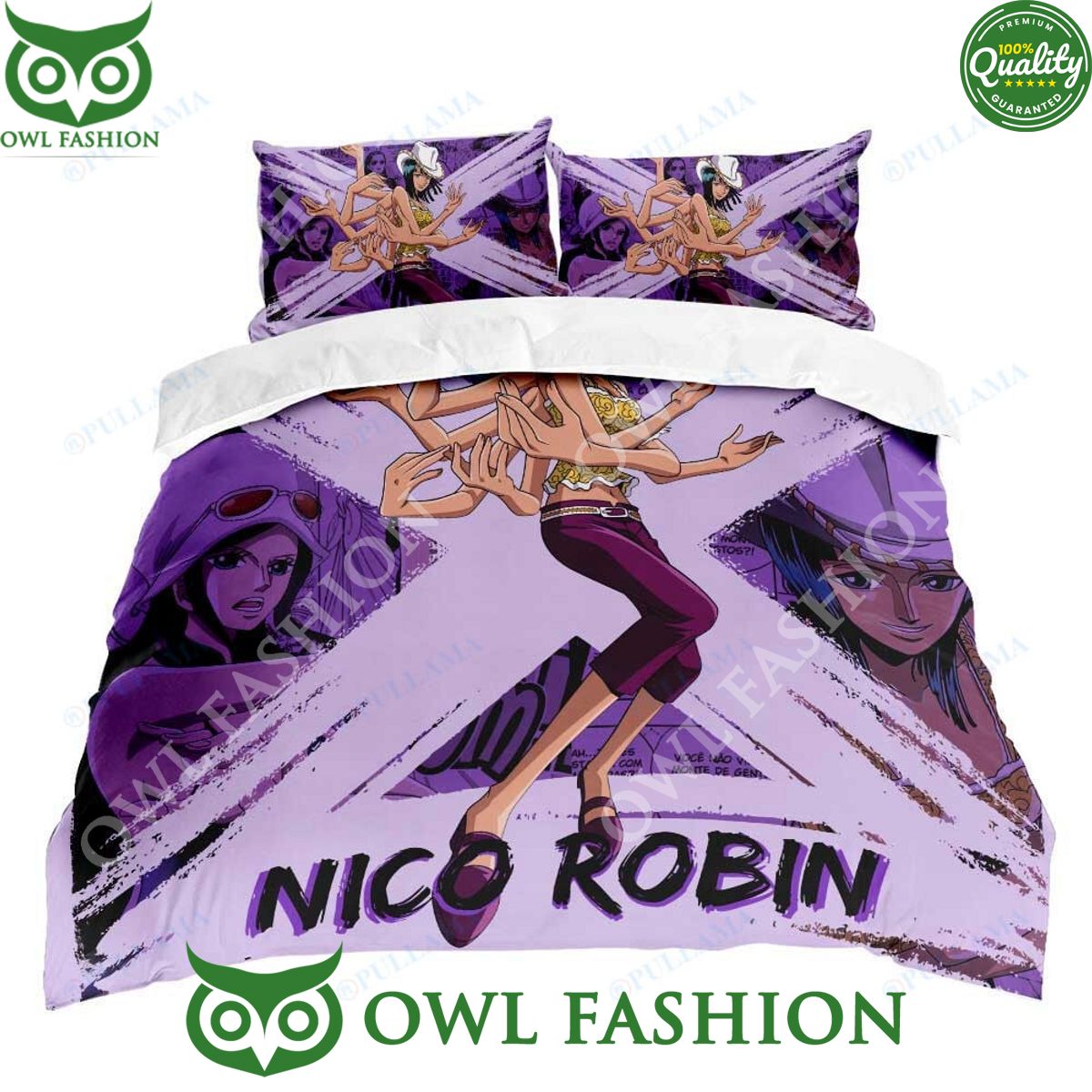 one piece nico robin bedding set anime 1 9E3OD.jpg