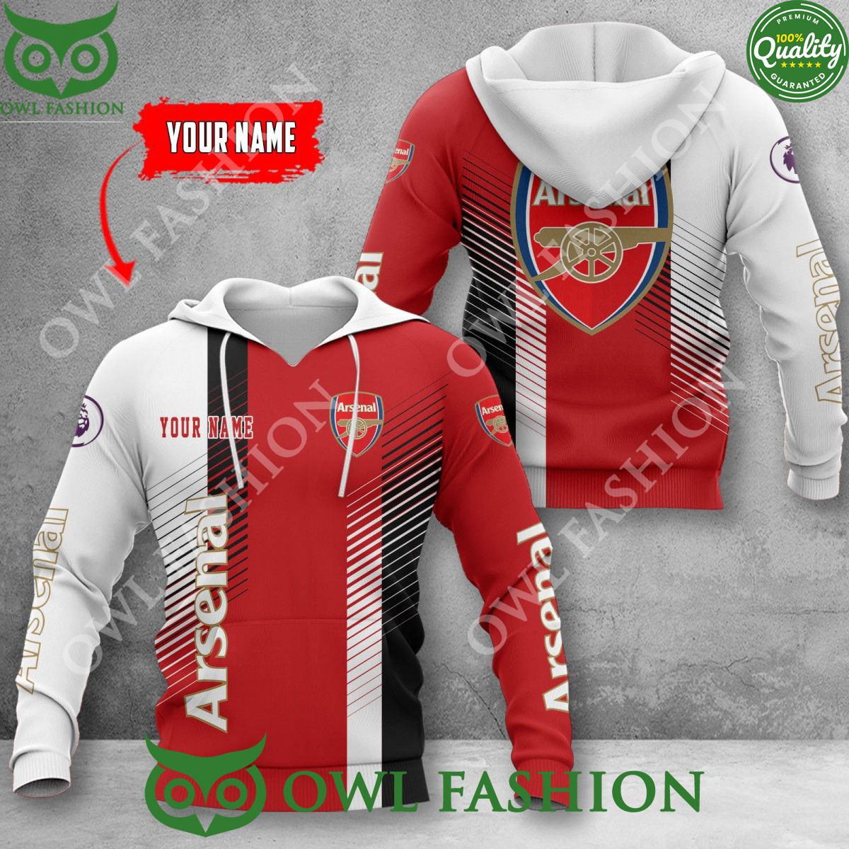 Personalized Arsenal F.C. Christmas For Fans Ugly Sweater Jumper Mesmerising