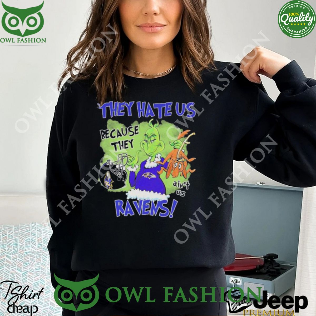the grinch they hate us because they aint us baltimore ravens 2023 shirt 1 EchF5.jpg