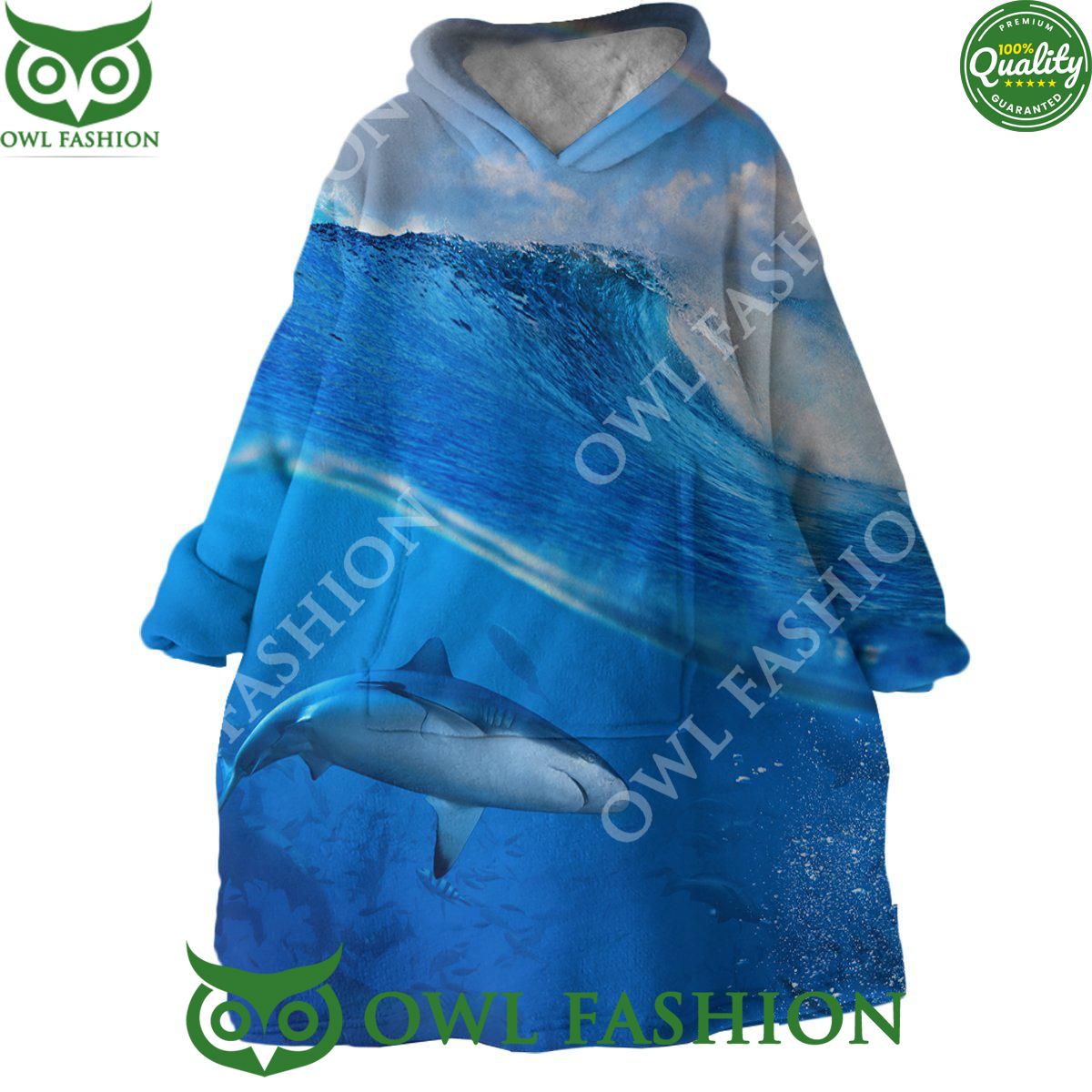 The Shark Ocean 3D Hoodie Hey! Your profile picture is awesome