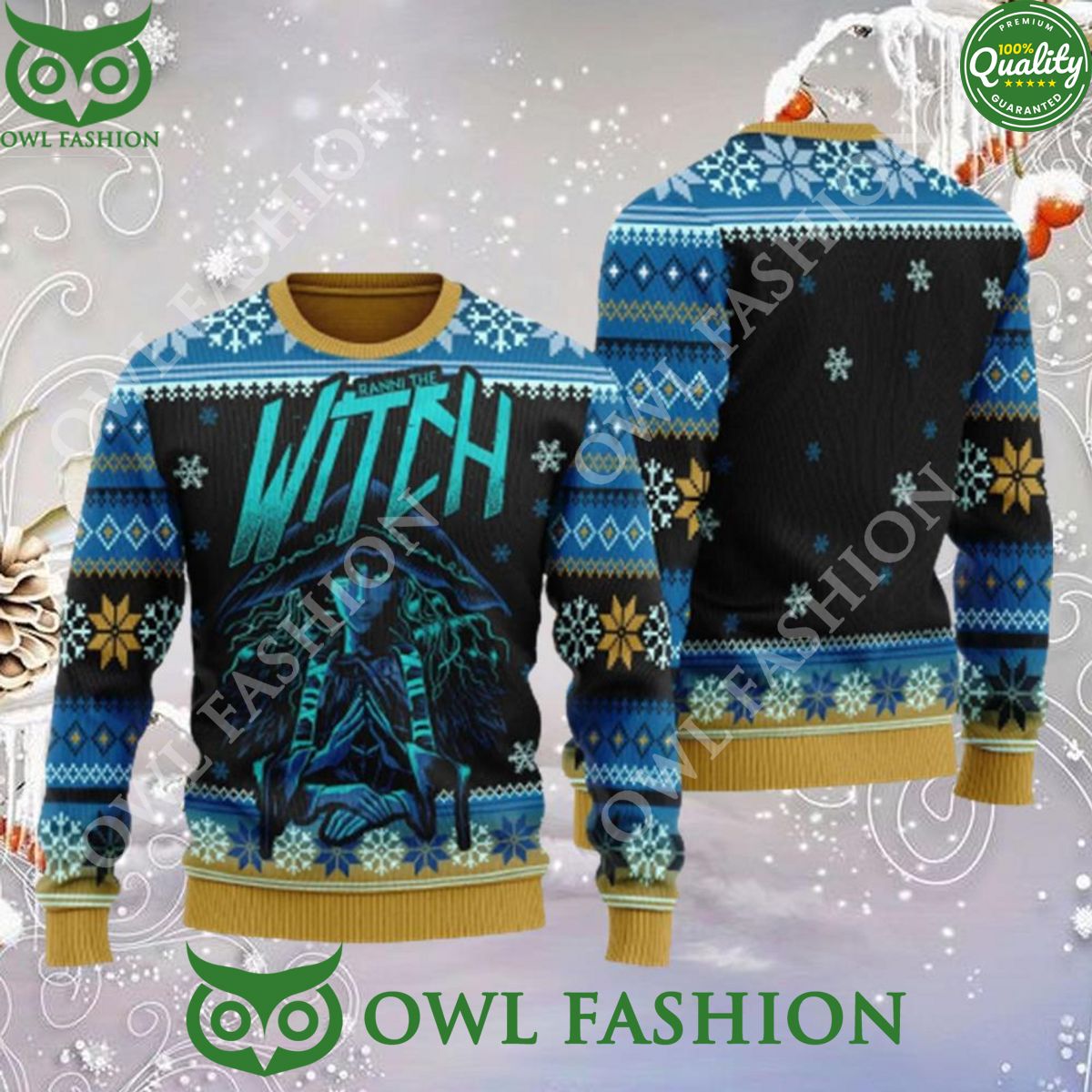 witch elden ring game the socerist unisex ugly christmas sweater 1 ySNwb.jpg