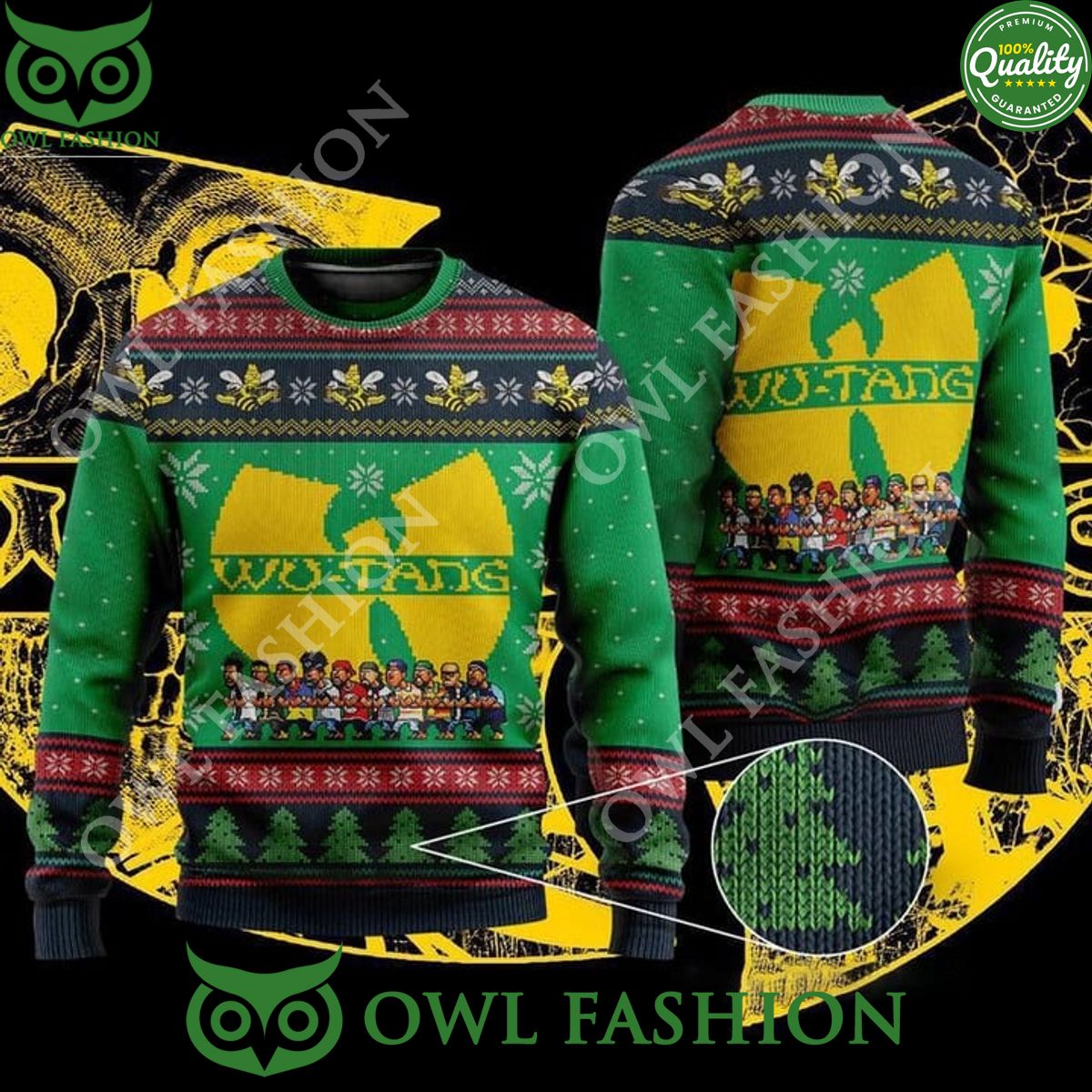 wu tang clan party christmas sweater green 1 2XScF.jpg