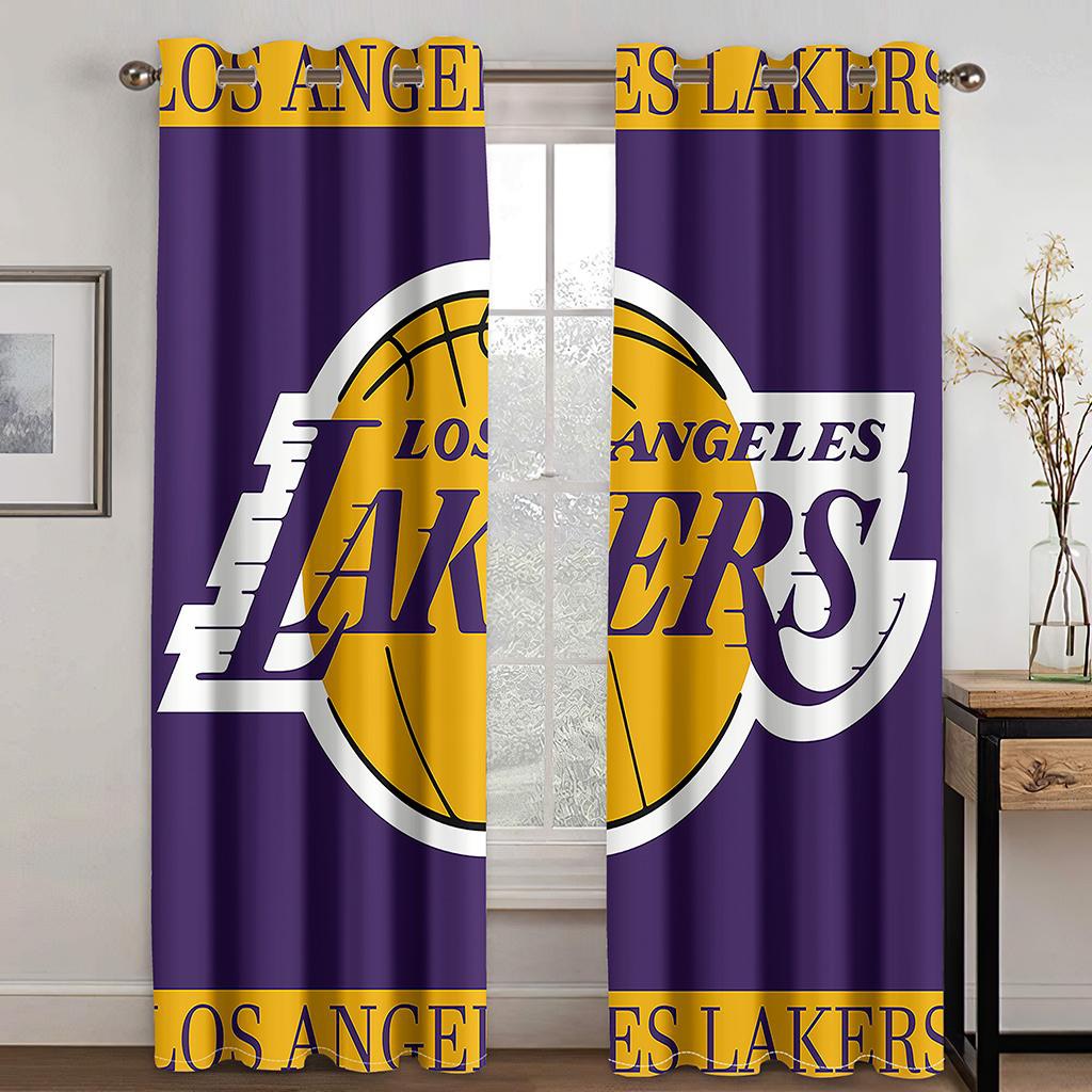 Los Angeles Lakers NBA Window Curtain