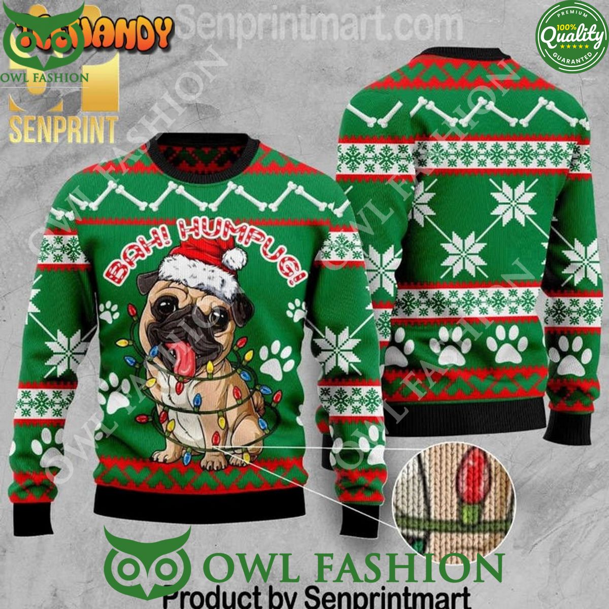bah humpug premium pug ugly christmas sweater 1 LsFsf.jpg