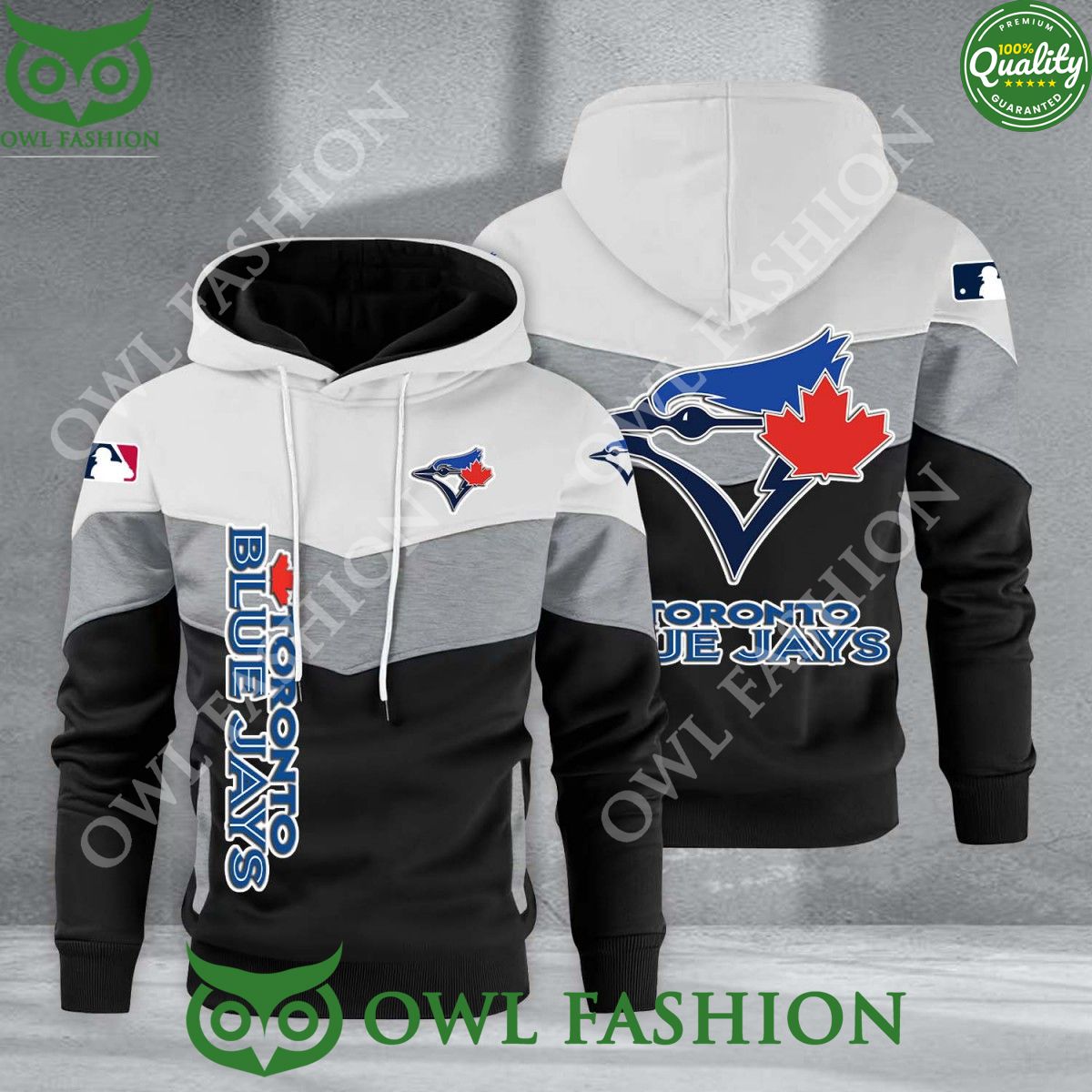 baseball toronto blue jays team mlb black white printed hoodie 1 I94ap.jpg