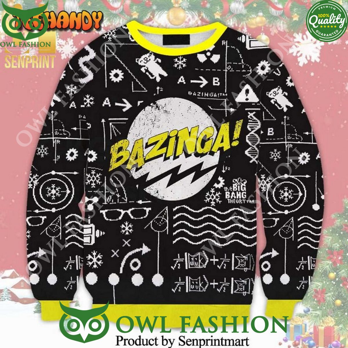 bazinga the big bang theory wiki doodle ugly sweater jumper trending 1 zH7BI.jpg