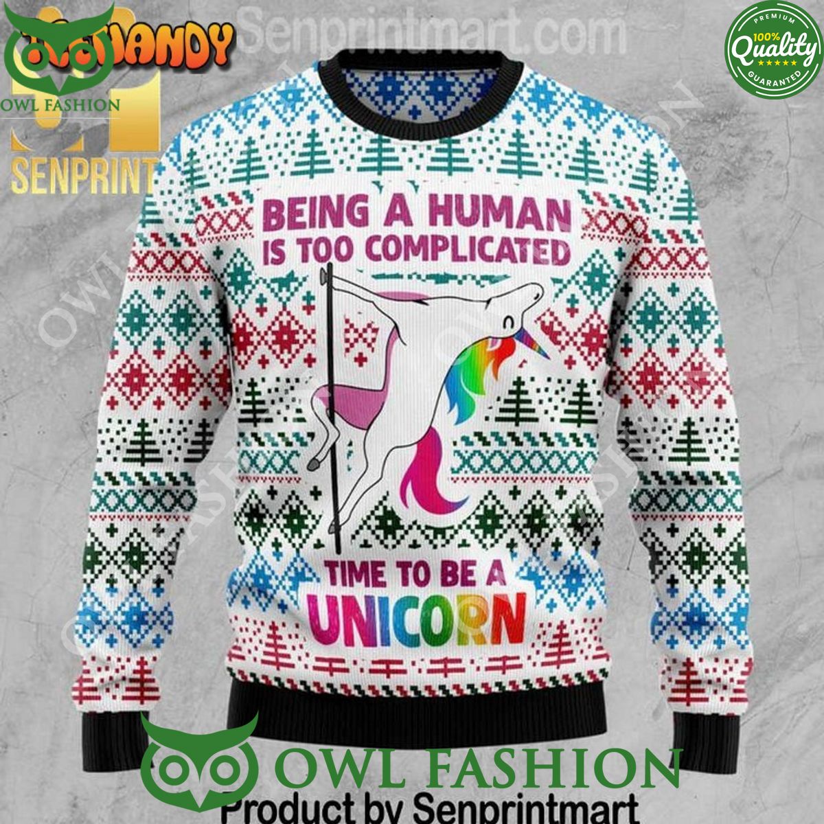be a unicorn 3d holiday knit ugly sweater 1 e3Xq1.jpg