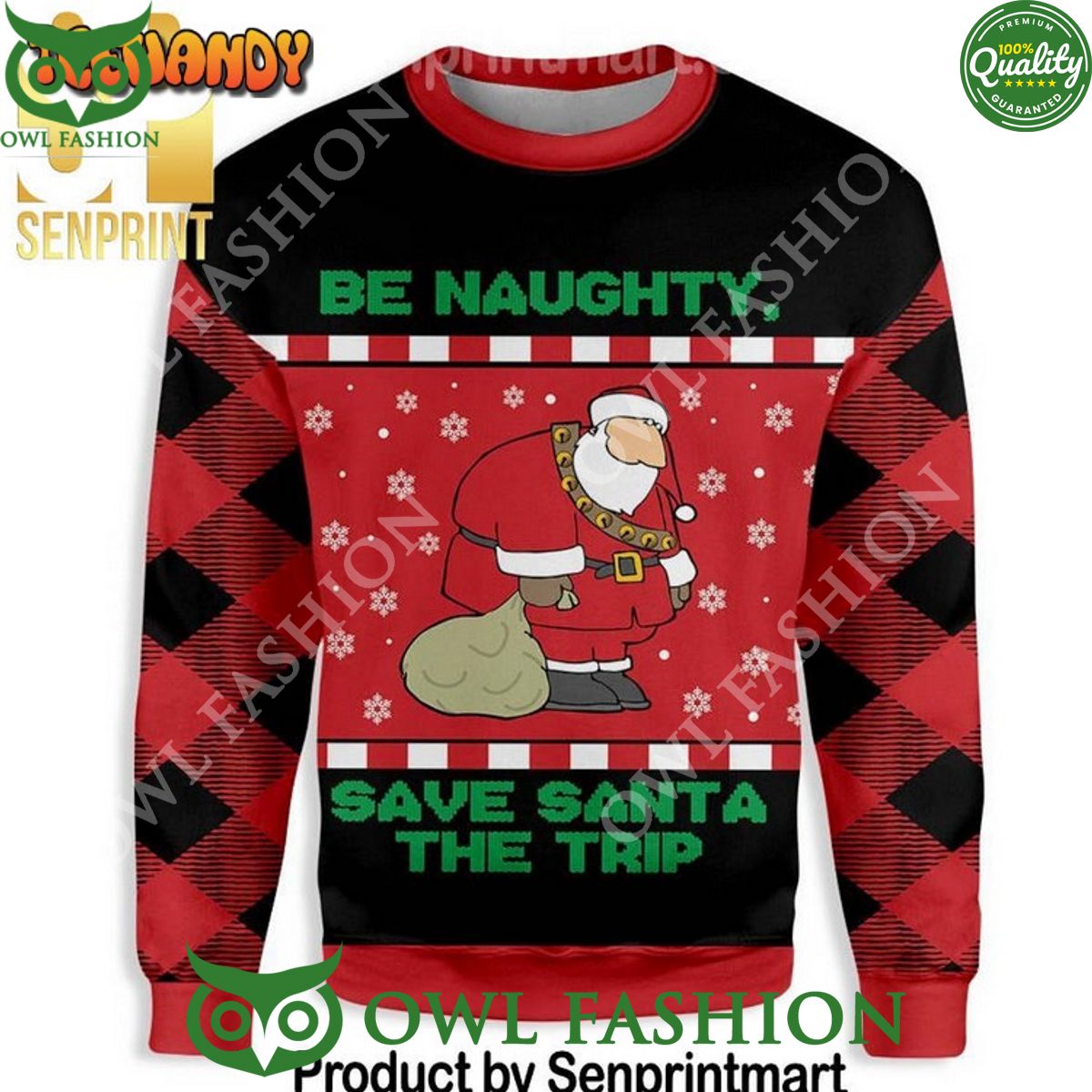 be naughty save santa the trip christmas ugly sweater 1 0xzJT.jpg