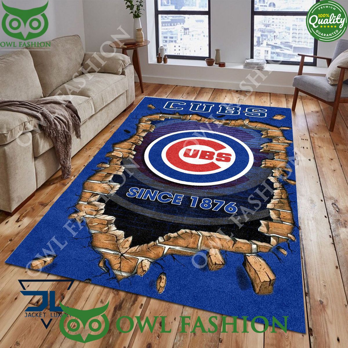 broken wall chicago cubs mlb baseball team rug carpet living room 1 7sY1F.jpg
