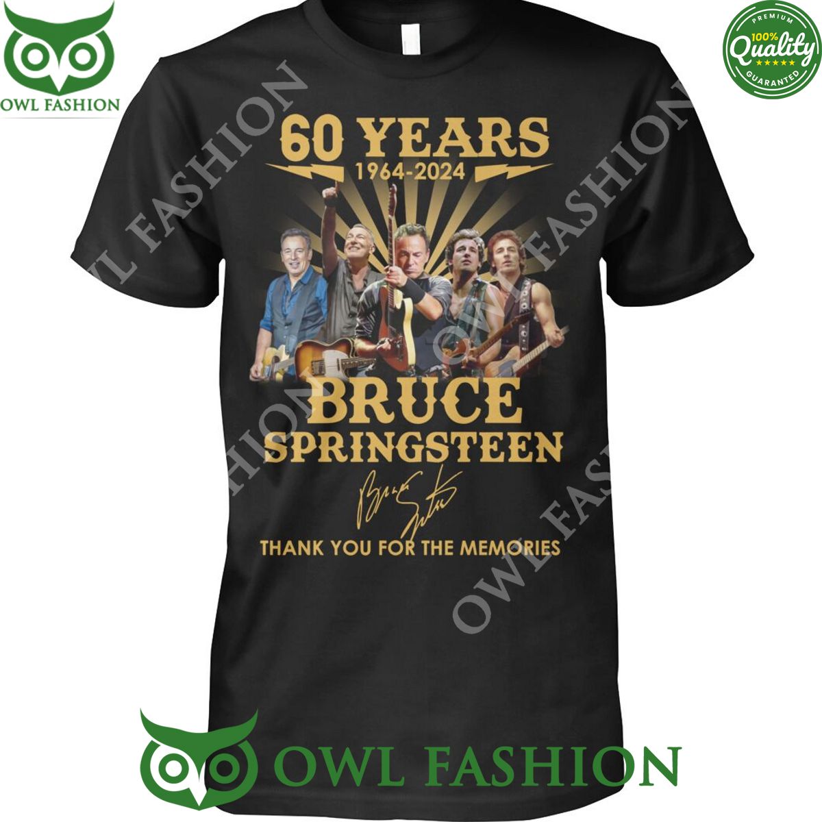 bruce springsteen 60 years 1964 2024 memories rock singer t shirt 1 IU8hT.jpg