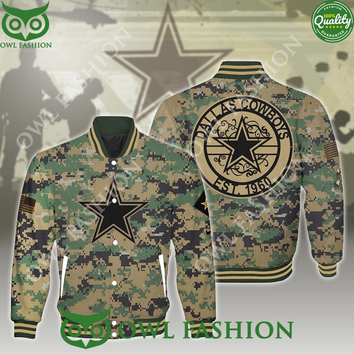 camouflage dallas cowboys nfl veterans varsity baseball jacket limited 1 Hwrv8.jpg