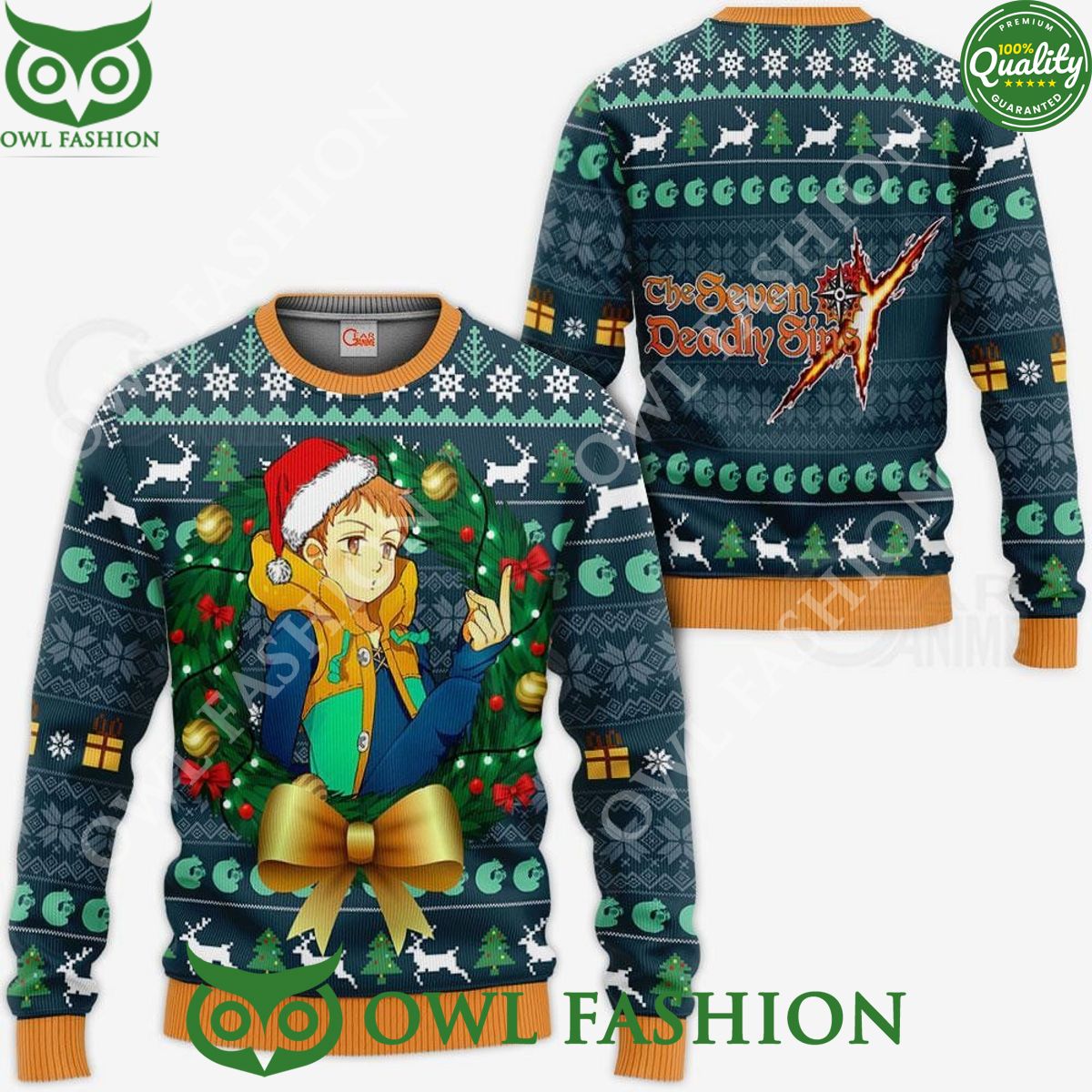 Fairy King Ugly Christmas Sweater Jumper Xmas Gift Natural and awesome