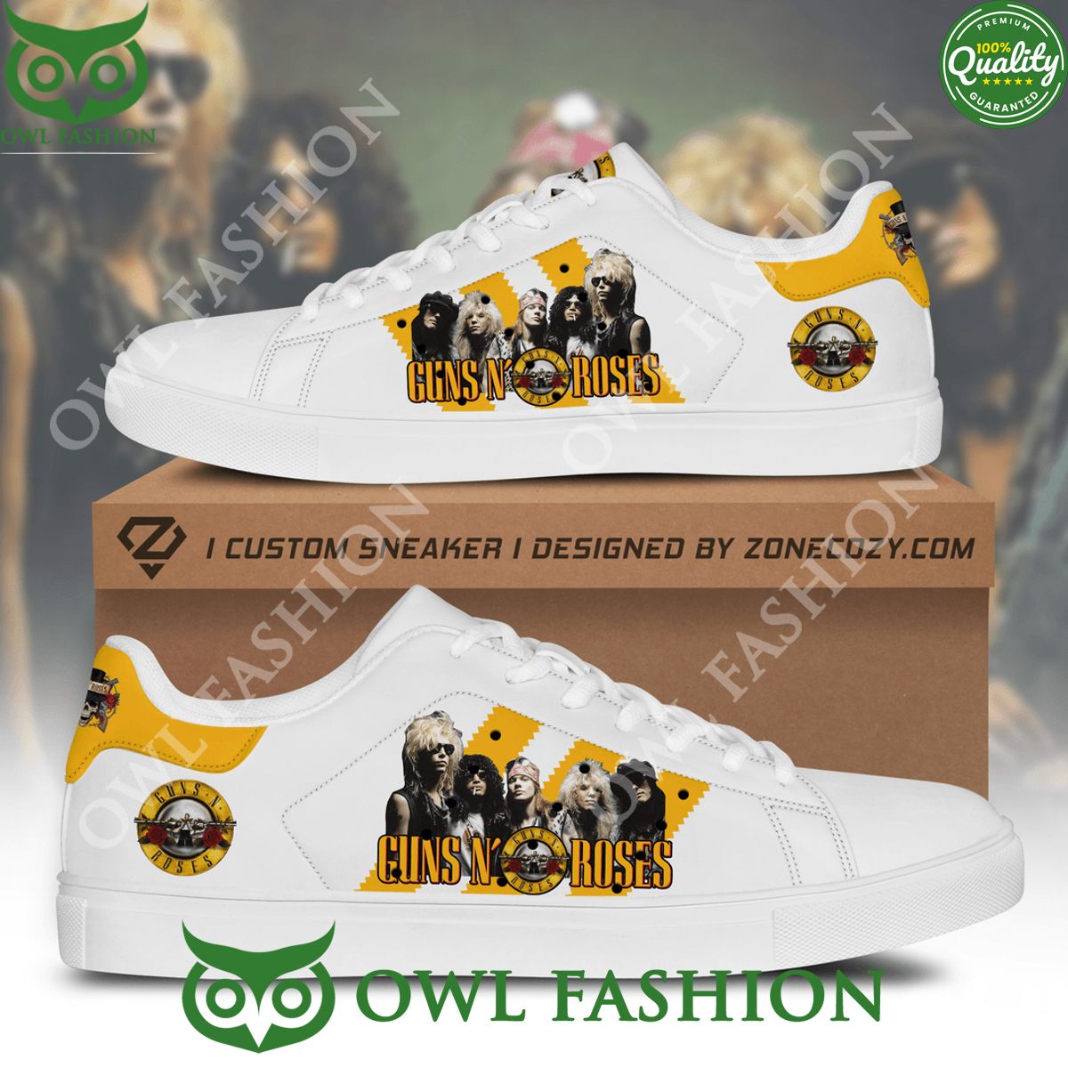 Guns and Roses Rock Band stan smith shoes It is more than cute