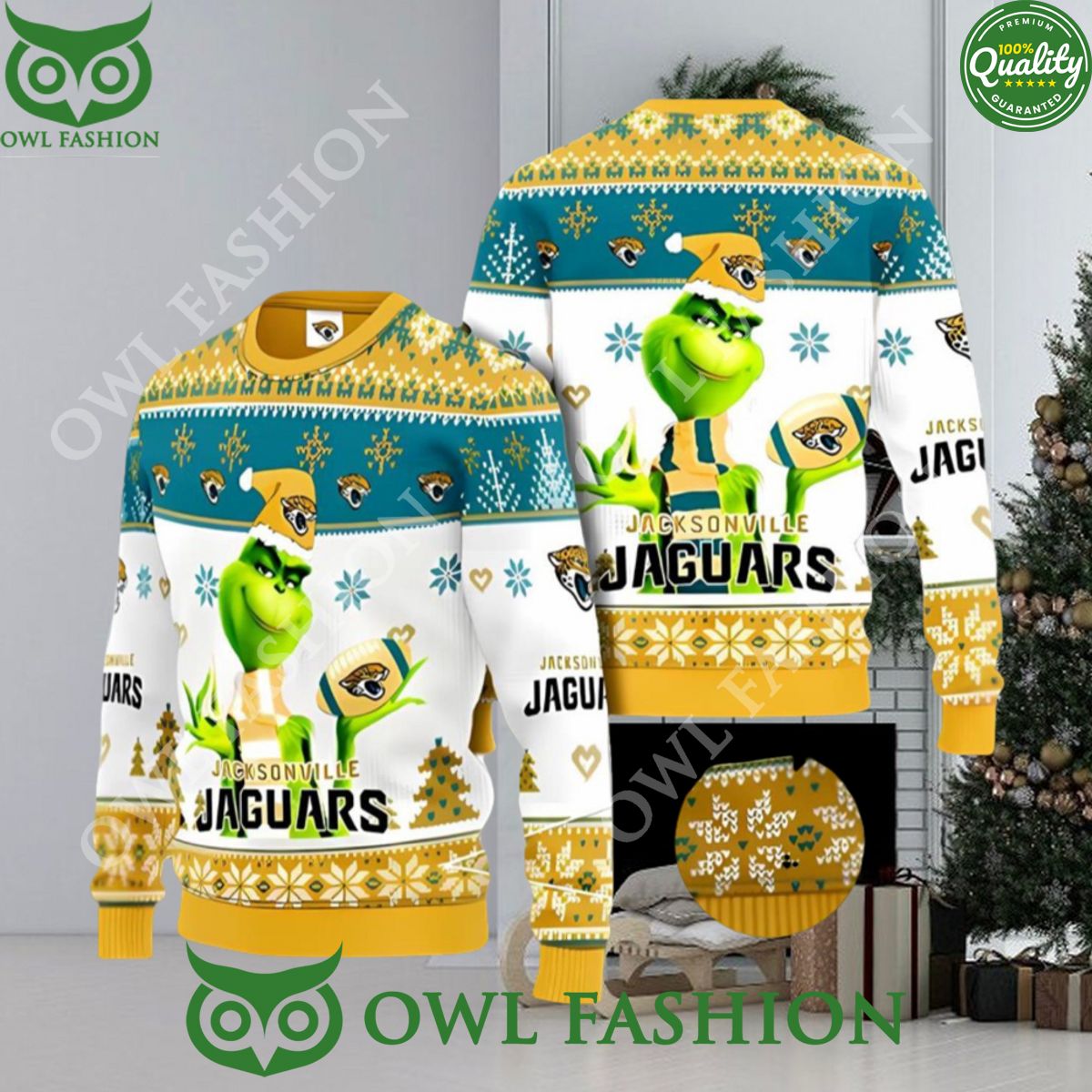 jacksonville jaguars grinch ugly christmas sweater xmas 3d printed christmas sweater gift 1 38Idz.jpg