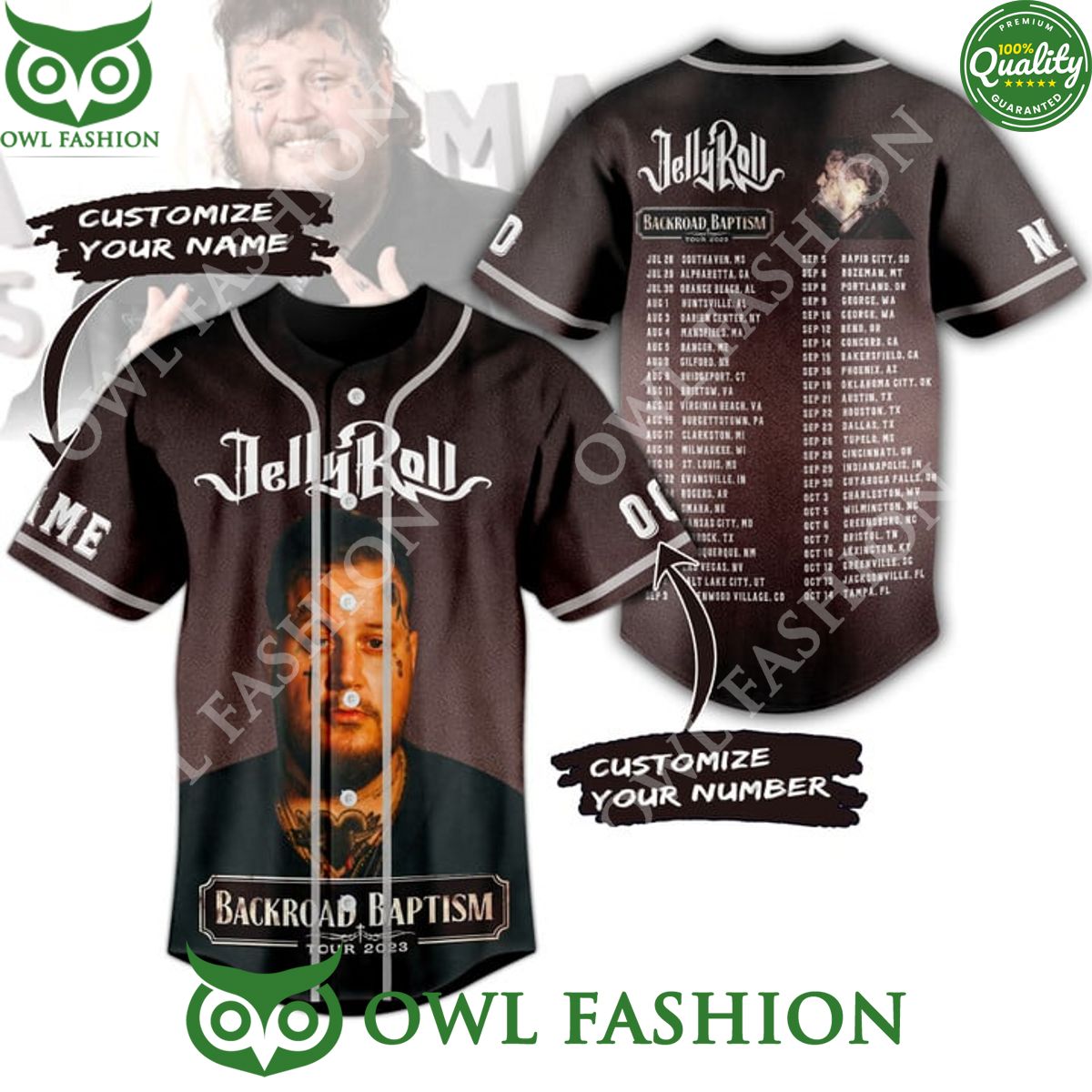 jelly roll tour 2023 backroad baptism baseball jersey shirt custom name number 1 OJADa.jpg