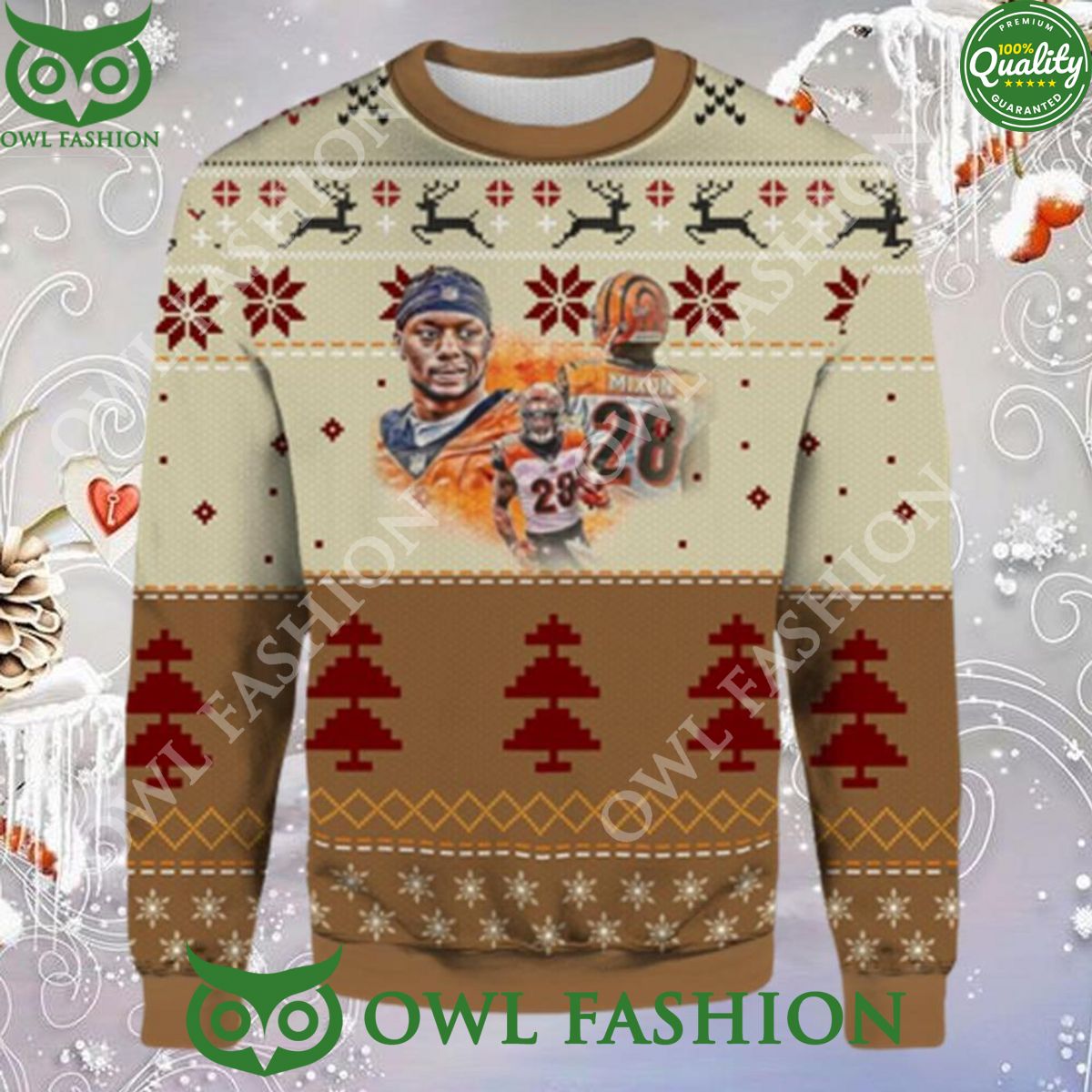 joe mixon ugly christmas sweater jumper 1 V8wmp.jpg