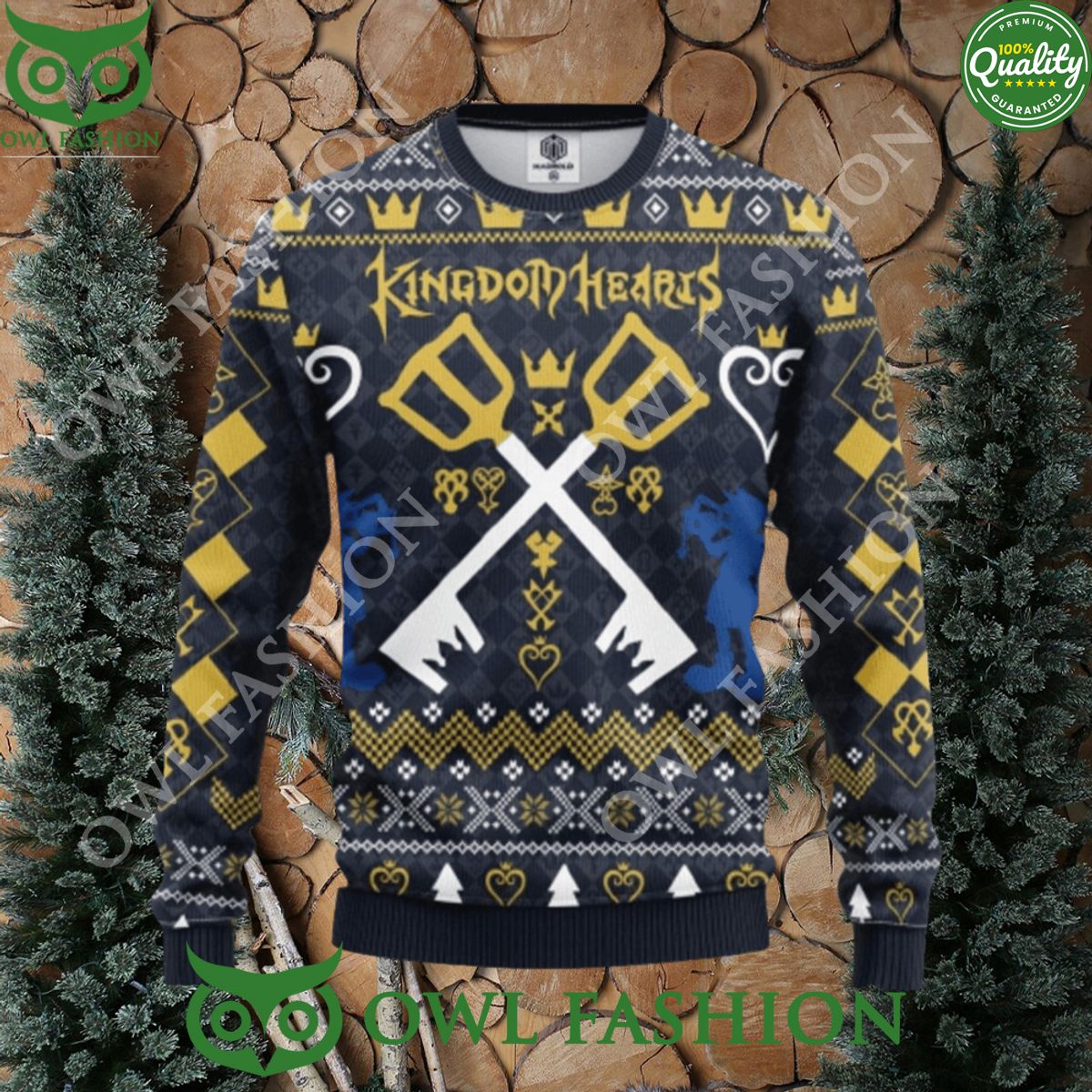 Kingdom Heart Ugly Christmas Sweater 3D Gift You look so healthy and fit