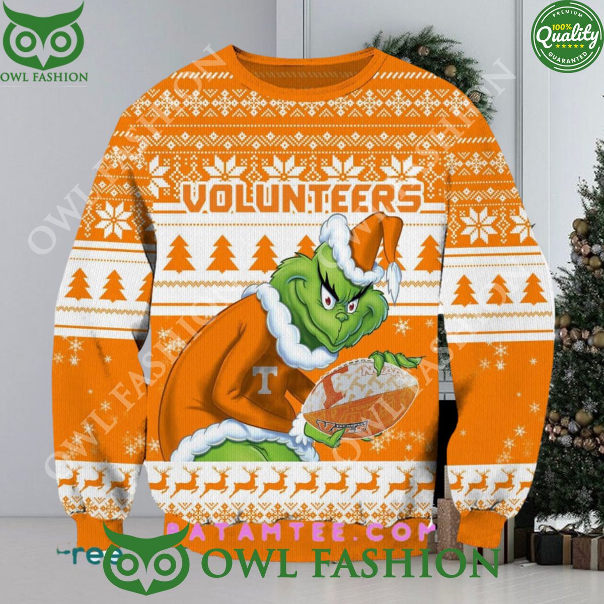 ncaa tennessee volunteers grinch christmas ugly sweater jumper 1 QHP53.jpg