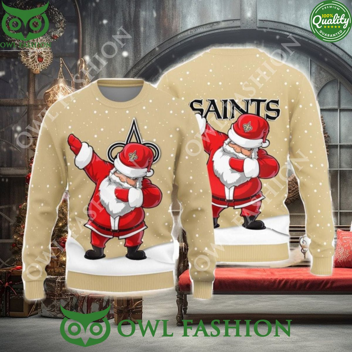 orleans saints dab santa new style sweater jumper 1 MKgdc.jpg