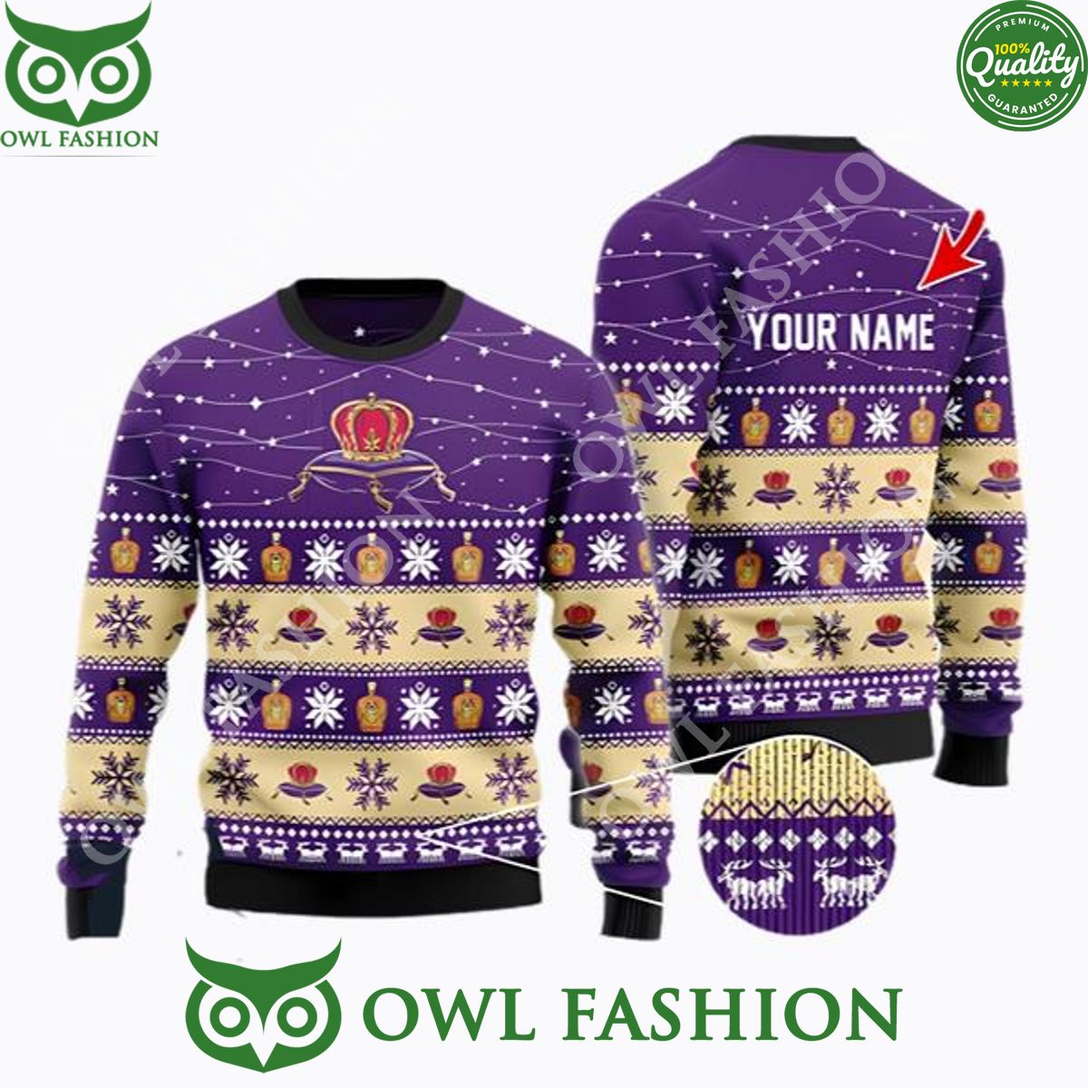 personalized christmas twinkle lights crown royal christmas beer sweater jumper 1 kBA1e.jpg