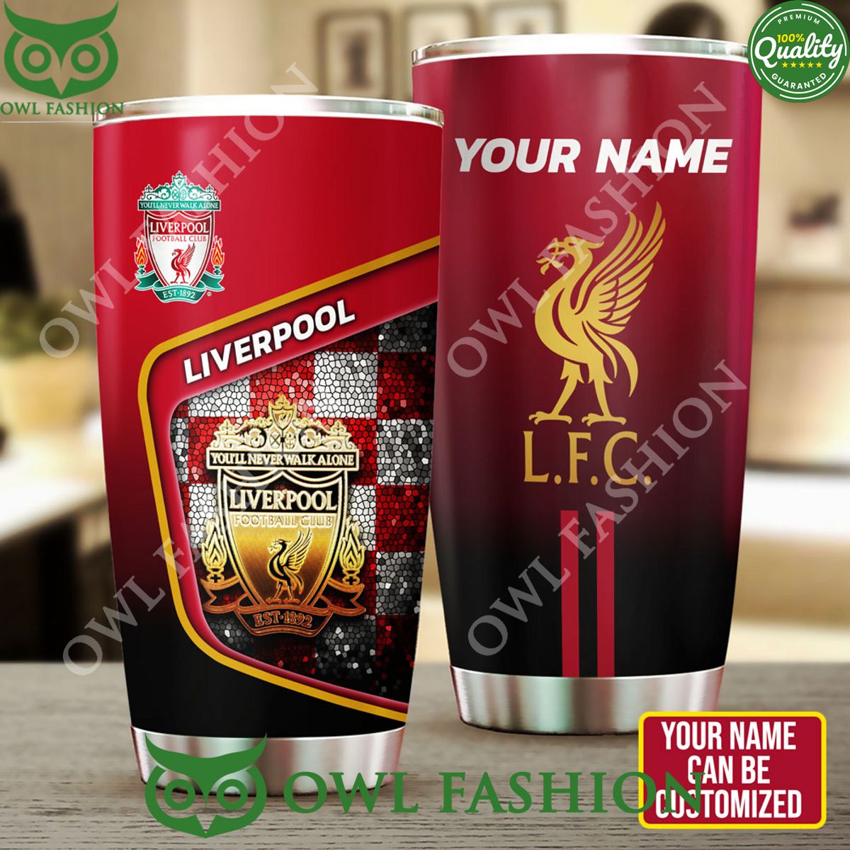 Personalized Liverpool Premier Champion Tumbler Cup Great, I liked it