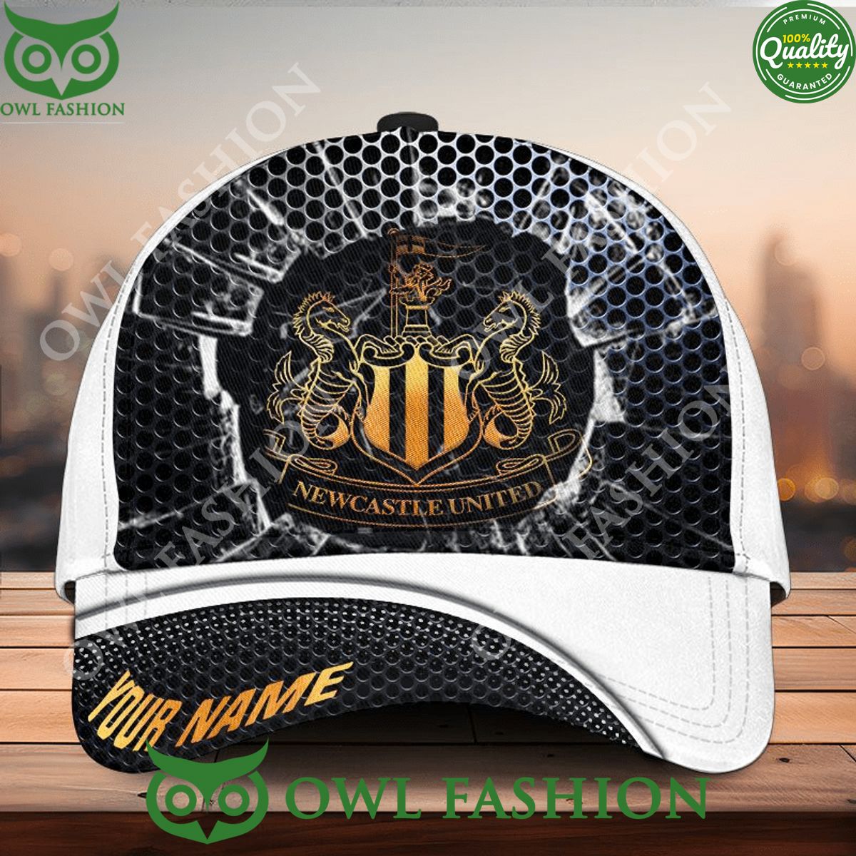 personalized newcastle united epl logo team classic cap 1 Wh1gr.jpg