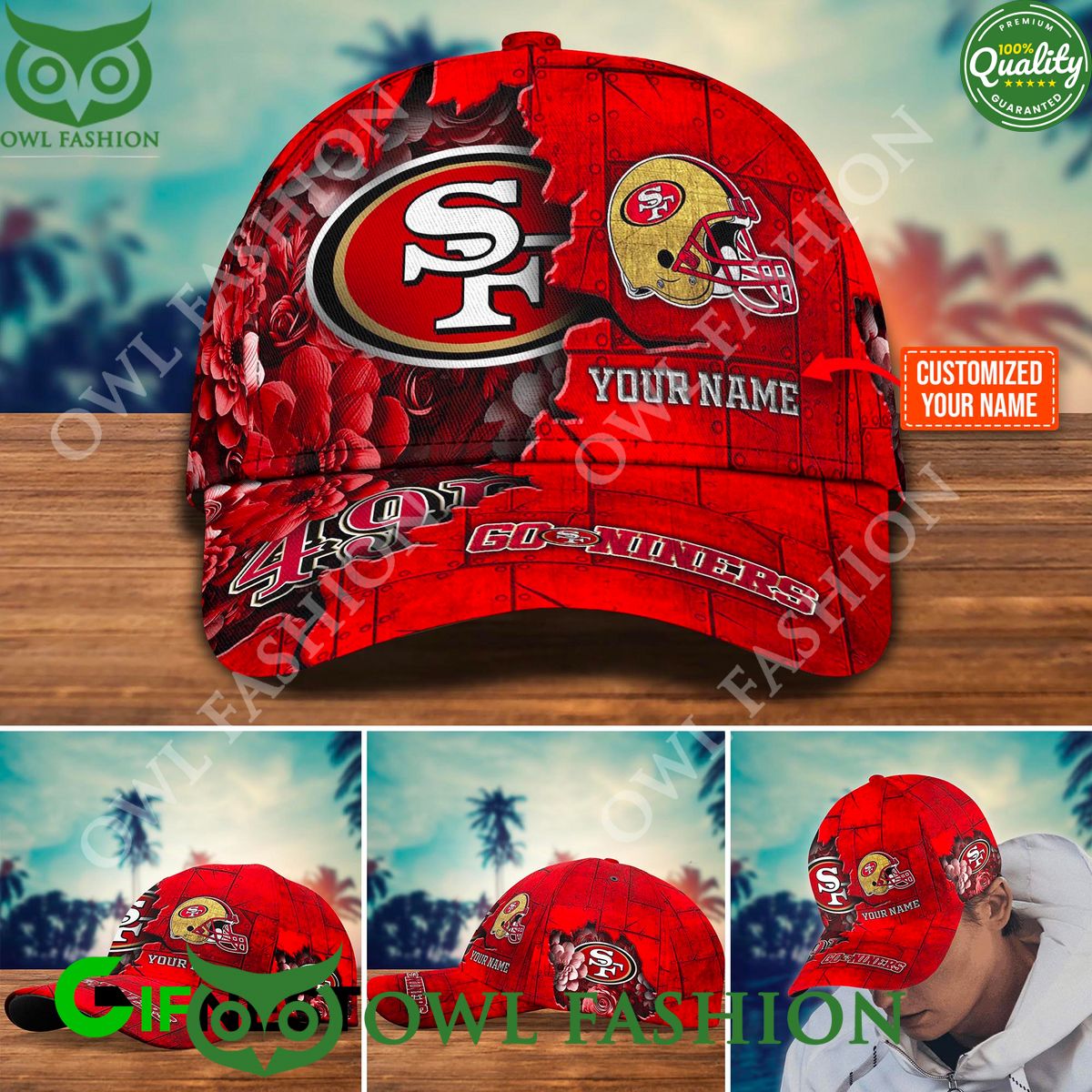 personalized sf49 go niners nfc west classic cap 1 g5ztG.jpg