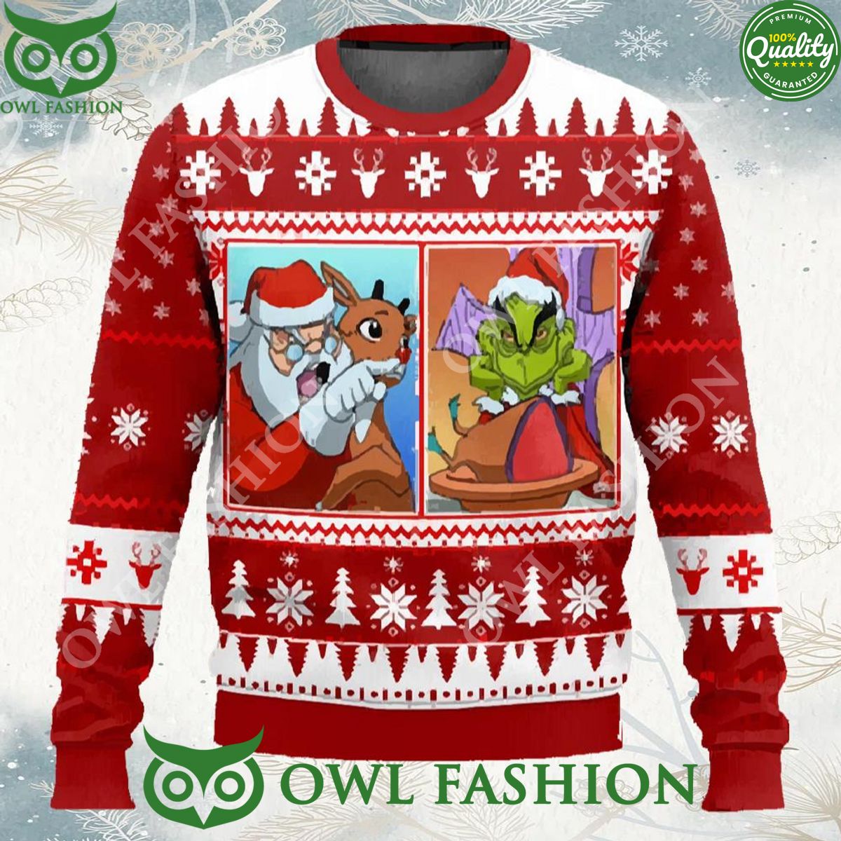 santa clause grinch yelling meme ugly christmas sweater jumper 1 Q8Bb5.jpg