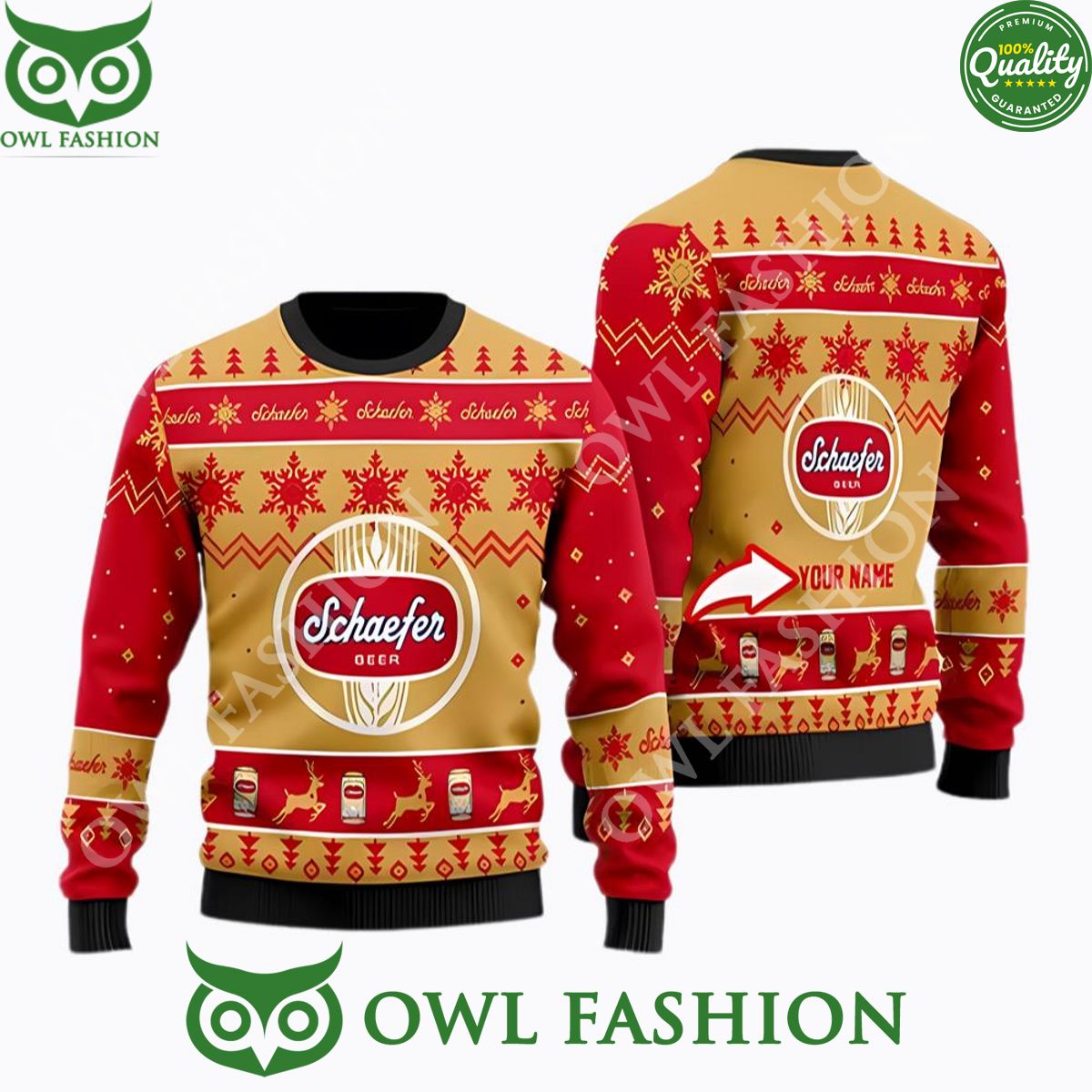 schaefer beer personalized christmas sweater jumpers 1 1LBFX.jpg