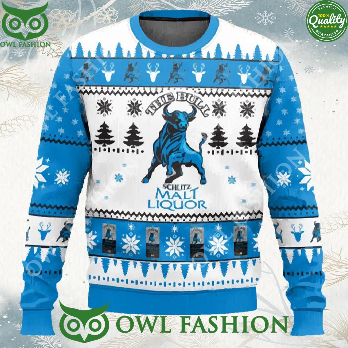 schiltz malt liquor ugly christmas sweater jumper 2023 1 MXv8V.jpg