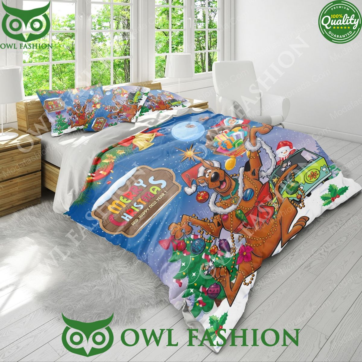 Scooby Doo Merry Christmas Limited Bedding Set Cool DP