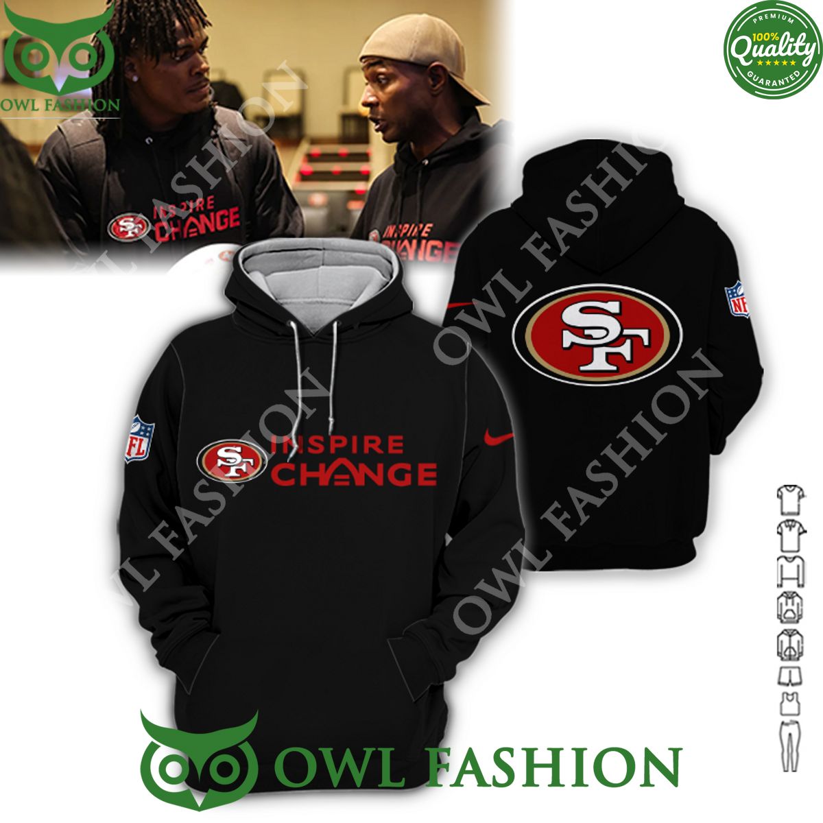 San Francisco 49ers Inspire Change Hoodie