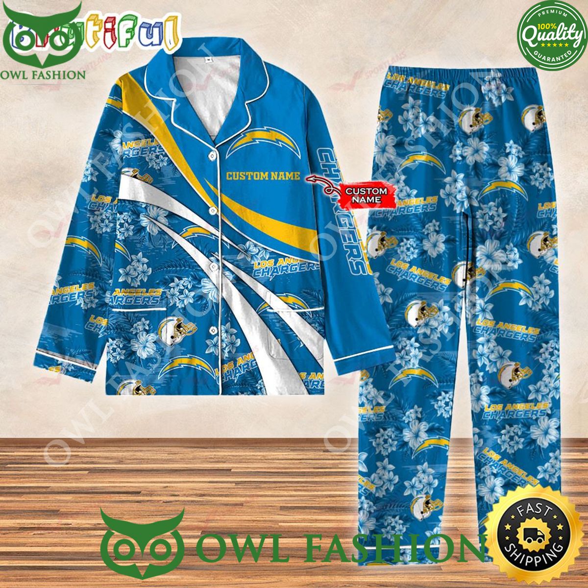 trending los angeles chargers nfl 3d personalized pajamas set 1 DWGsR.jpg