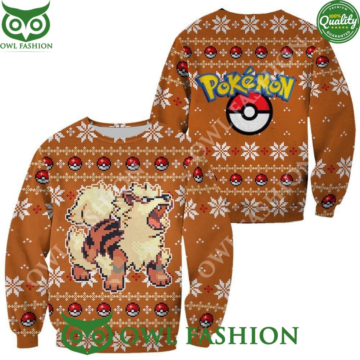 ugly christmas sweater pokemon arcanine xmas gift jumper 1 cFMjs.jpg