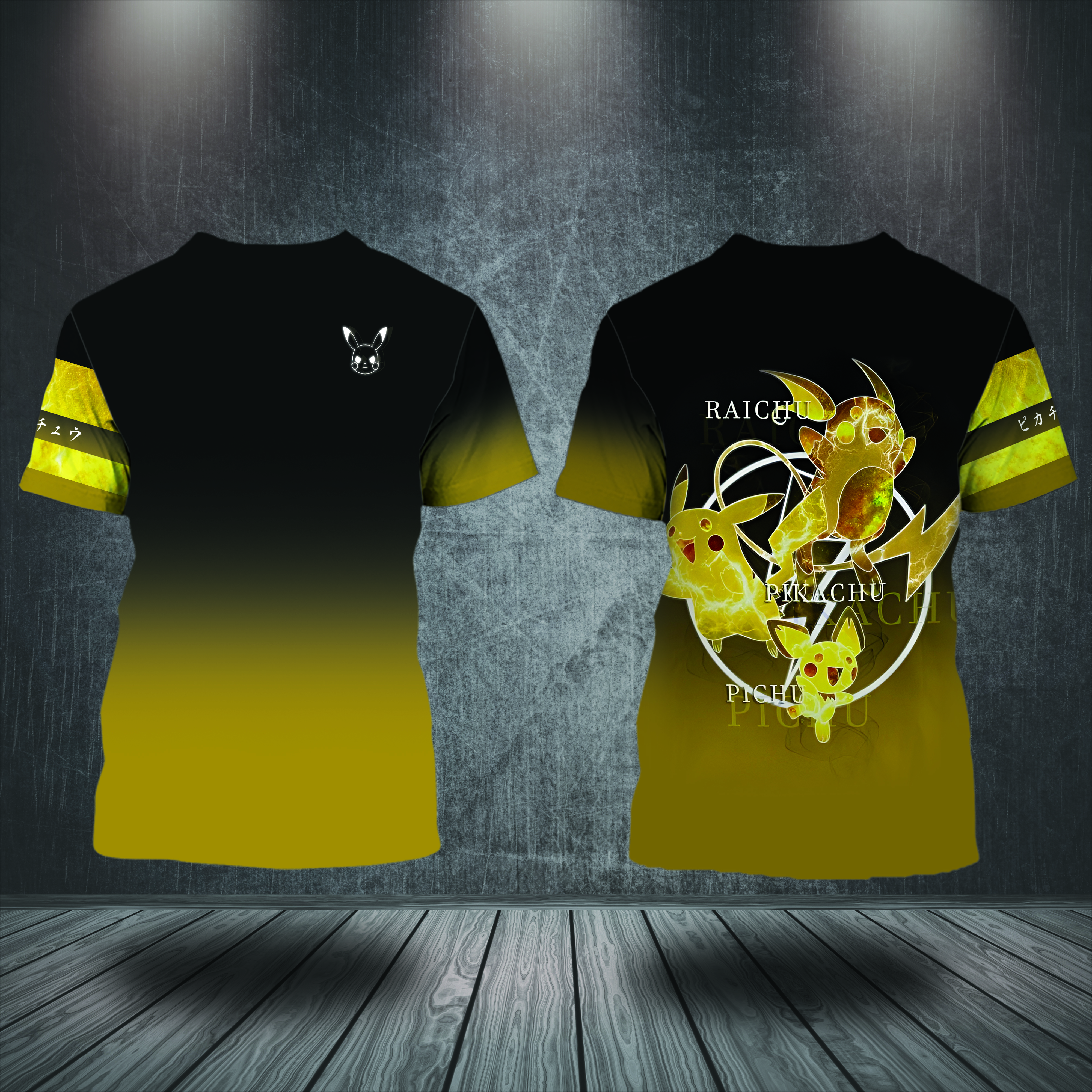 Pikachu Spirit Pokemon Printed t shirt