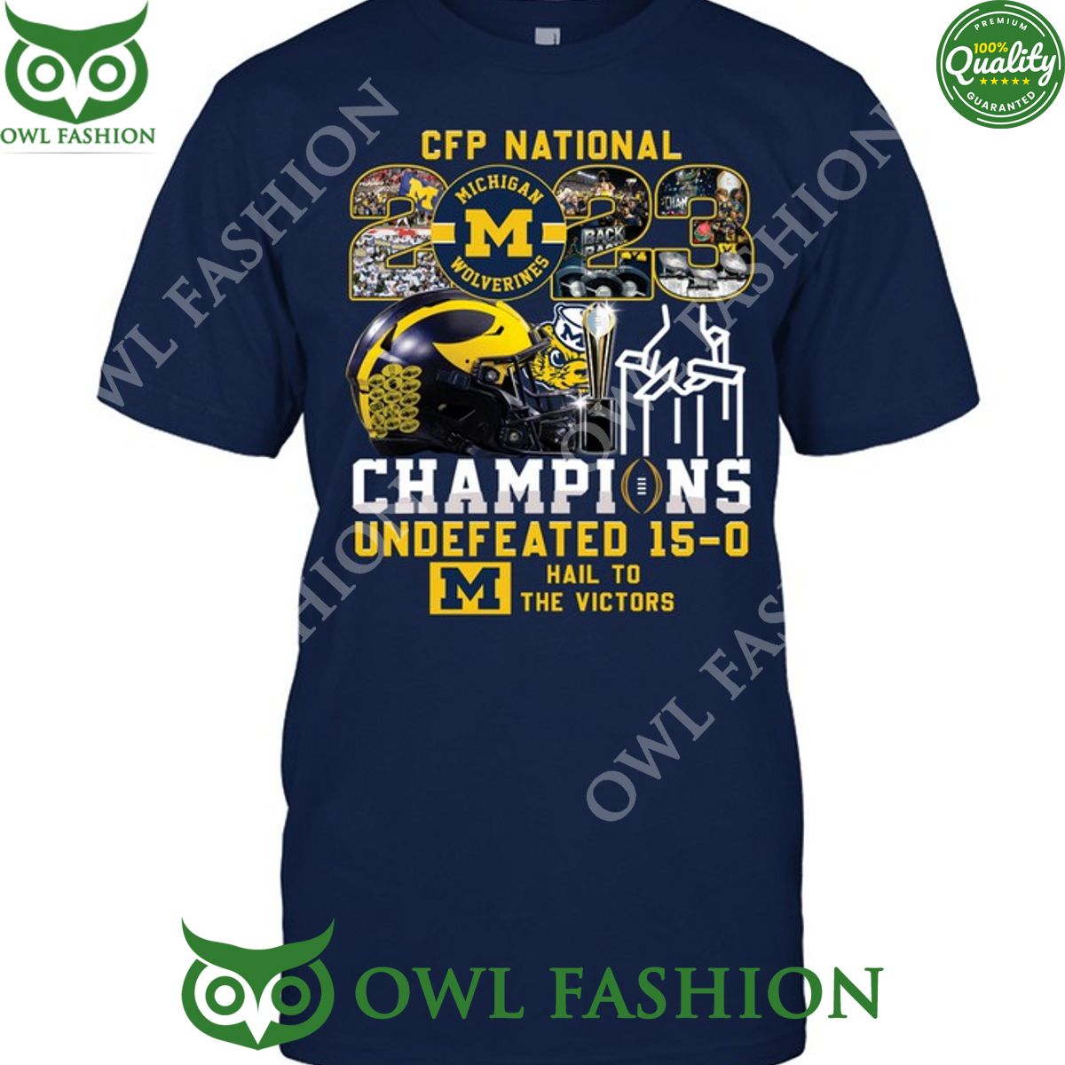 cfp national champs michigan wolverines vs everybody undefeated 15 0 hail to the victors t shirt 1 DxilU.jpg