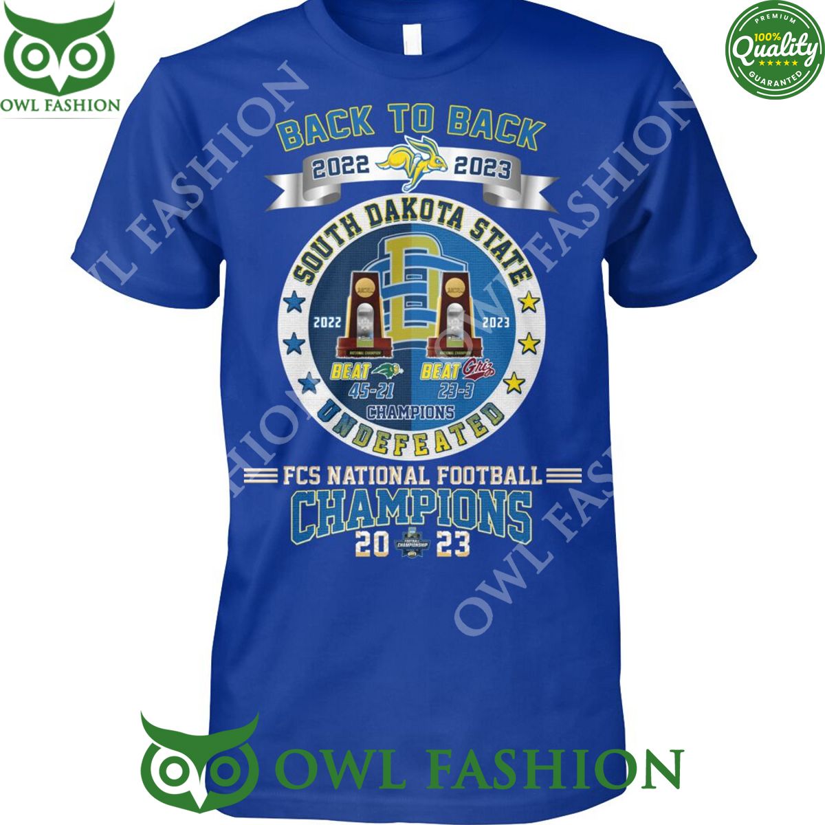 fcs national football champions 2023 south dakota state jackrabbits undefeated back to back t shirt 1 Sjyhh.jpg