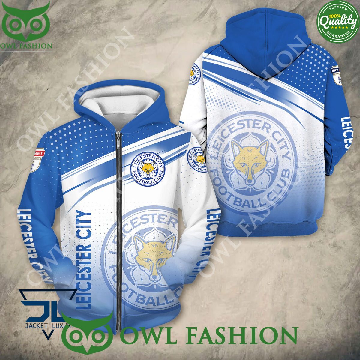 Football Champion Leicester City F.C 3D Hoodie Tshirt Sizzling