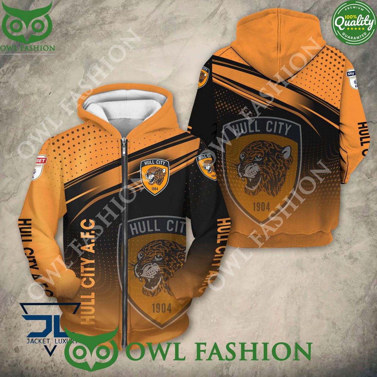 Hull City EFL New Design Limited 3D Tshirt Hoodie You look lazy